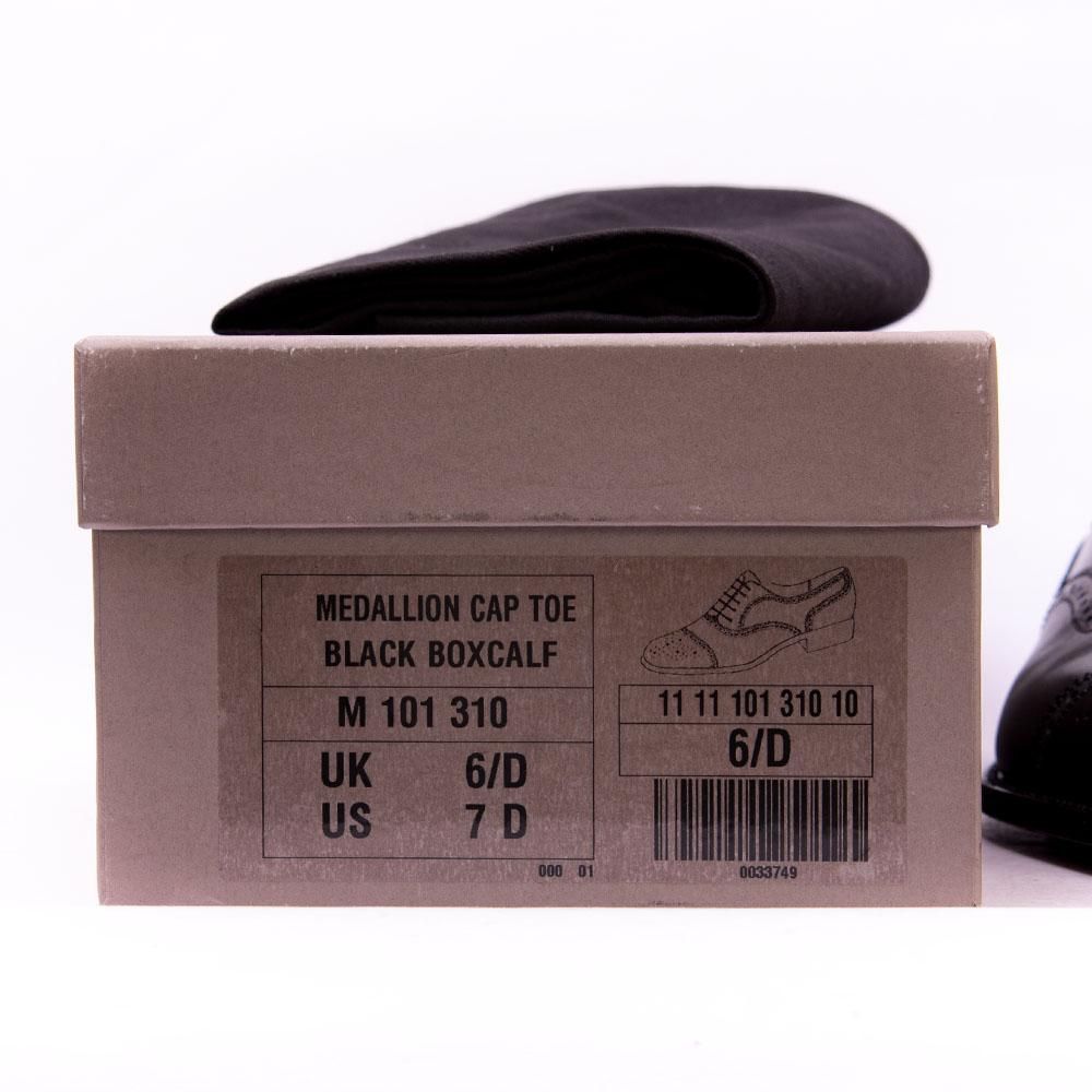 靴 J.M. WESTON 310 6/D 6.5D J.M. WESTON 310 6/D 6.5D Men's Cap Toe Oxford Shoe Brown Leather