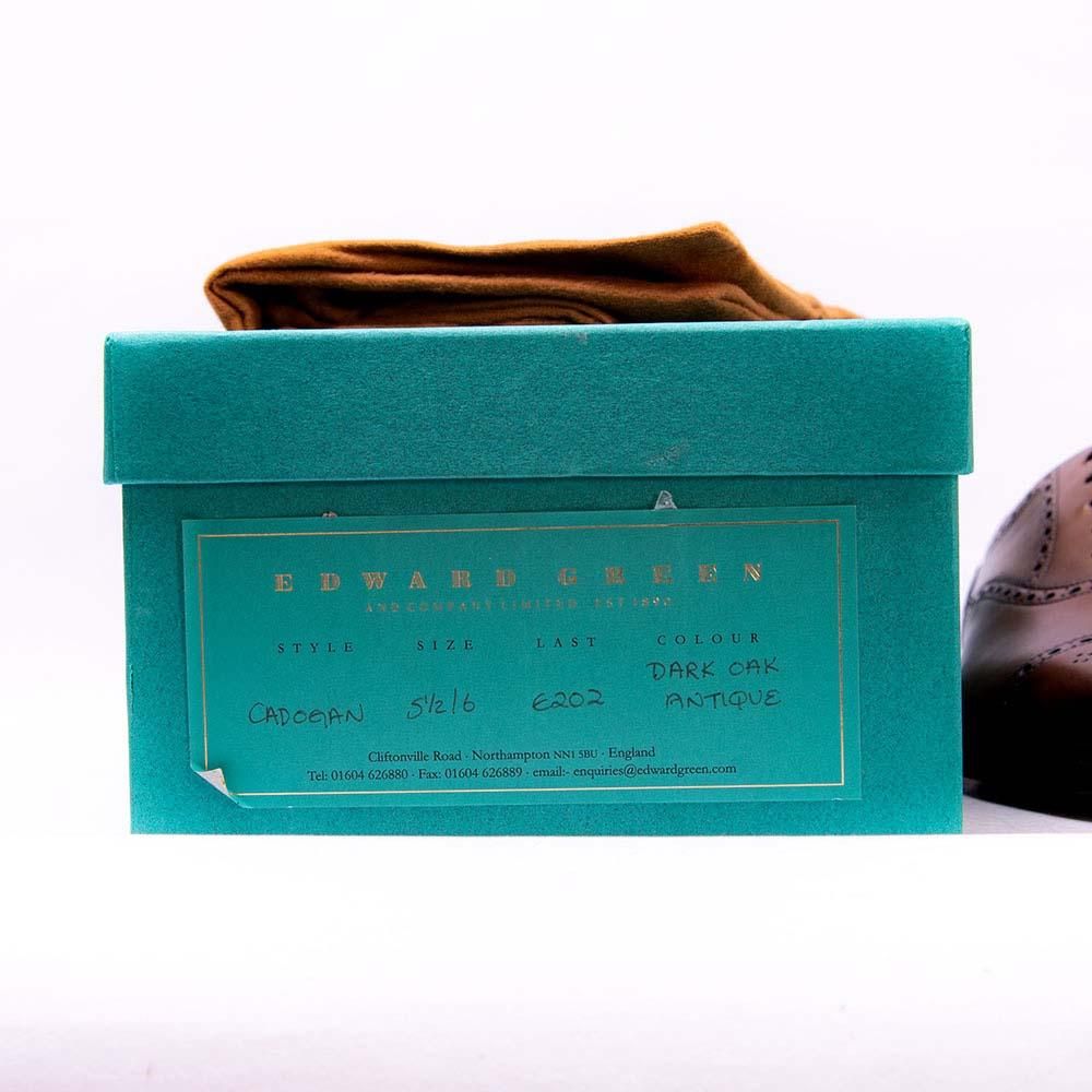 [新品] Edward Green エドワードグリーン Cadogan カドガン エドワードグリーン CADOGAN(カドガン) セミブローグ