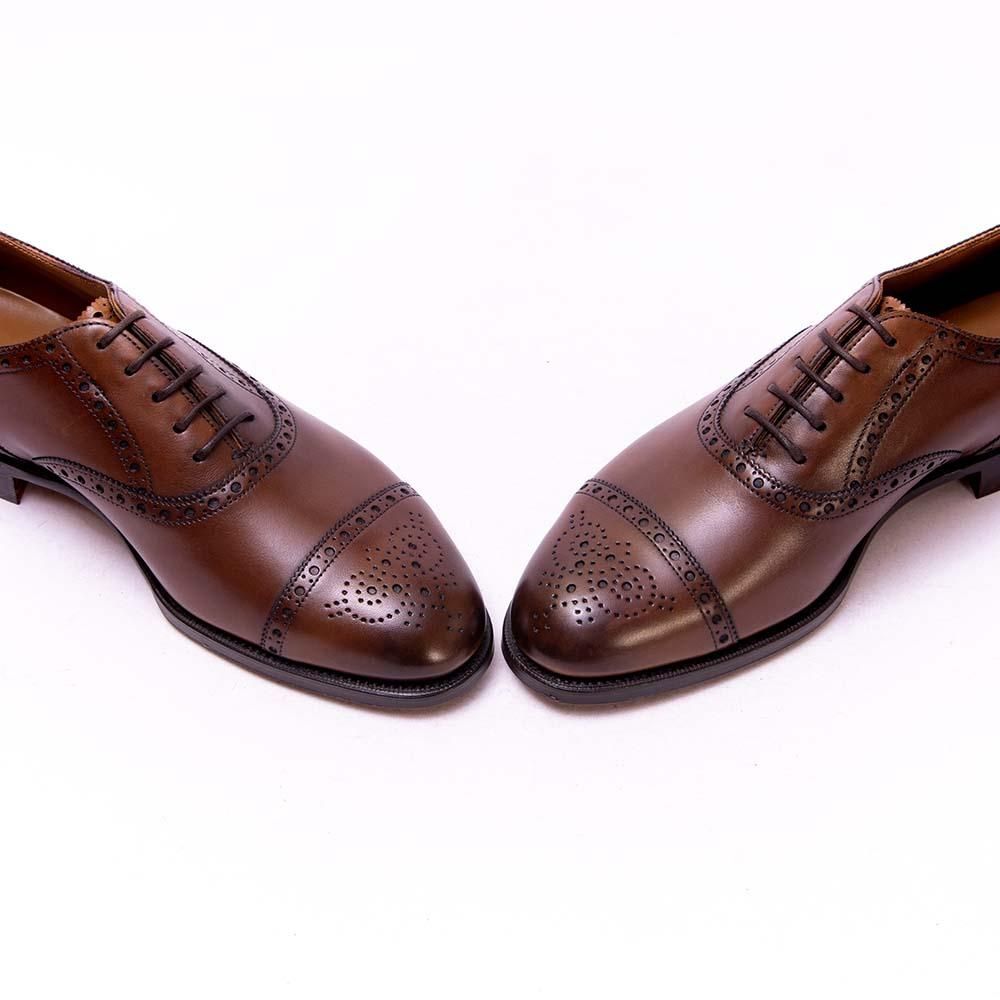 エドワードグリーン CADOGAN(カドガン)セミブローグ ダークオーク 202