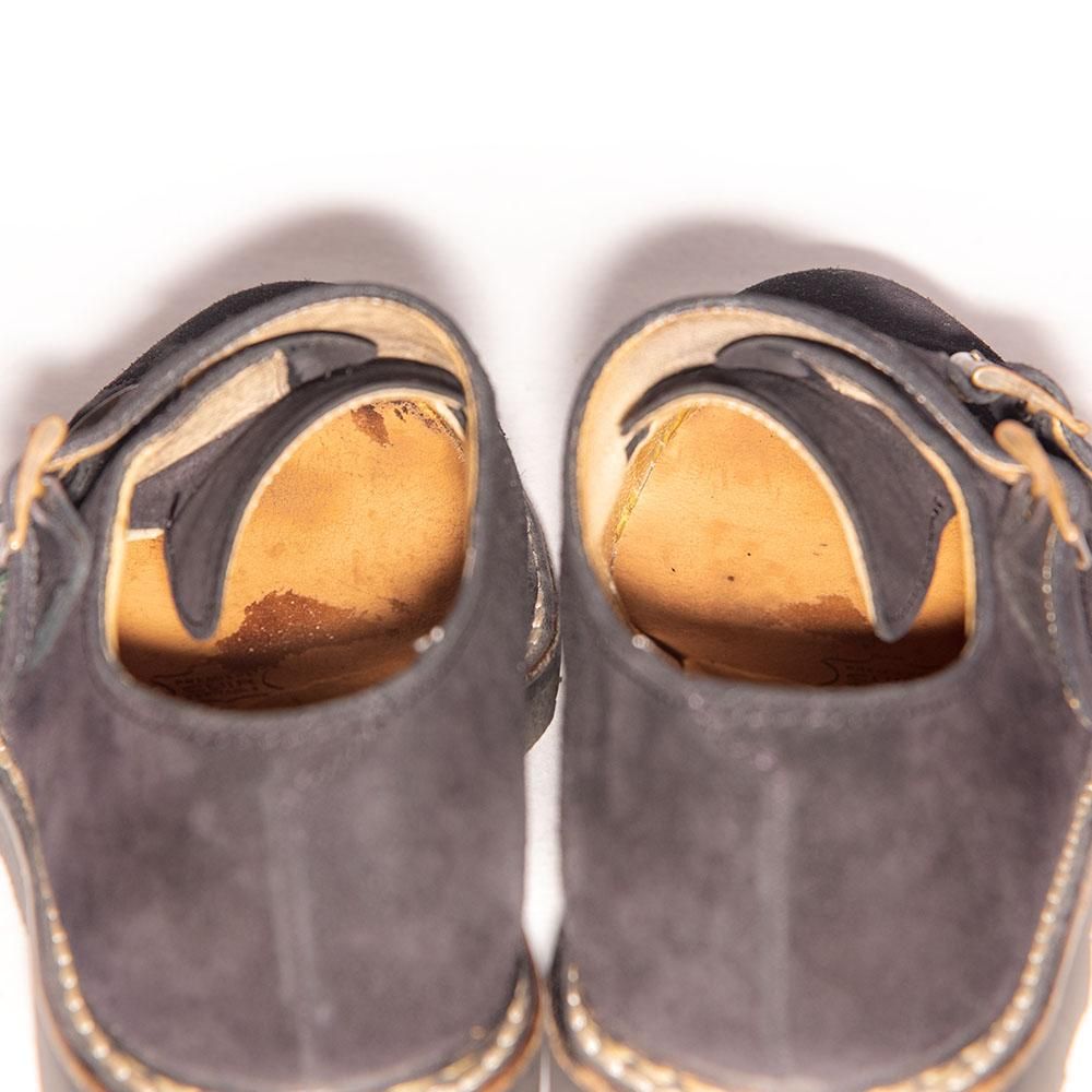 Paraboot William　ブラック　ダブルモンク　サイズ6　状態良し パラブーツ WILLIAM(ウィリアム) ダブルモンク ブラックスエード