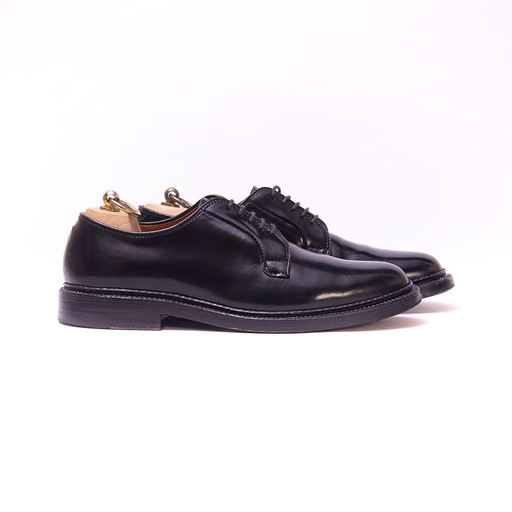 オールデン 9901 プレーントゥ コードバン ブラック サイズ7D - 中古