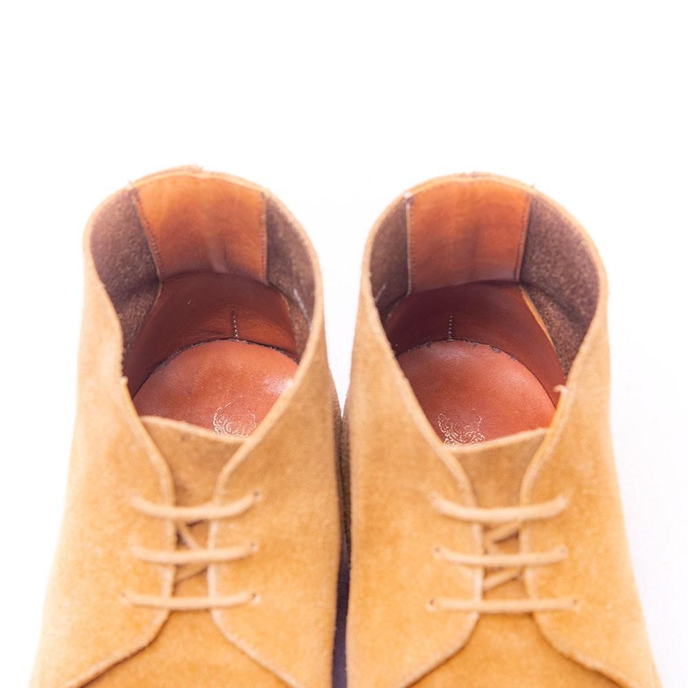 イエロースエード チャッカブーツ クロケットアンド ジョーンズ チャッカ Chukka クロケット&ジョーンズ Crockett&Jones の通販