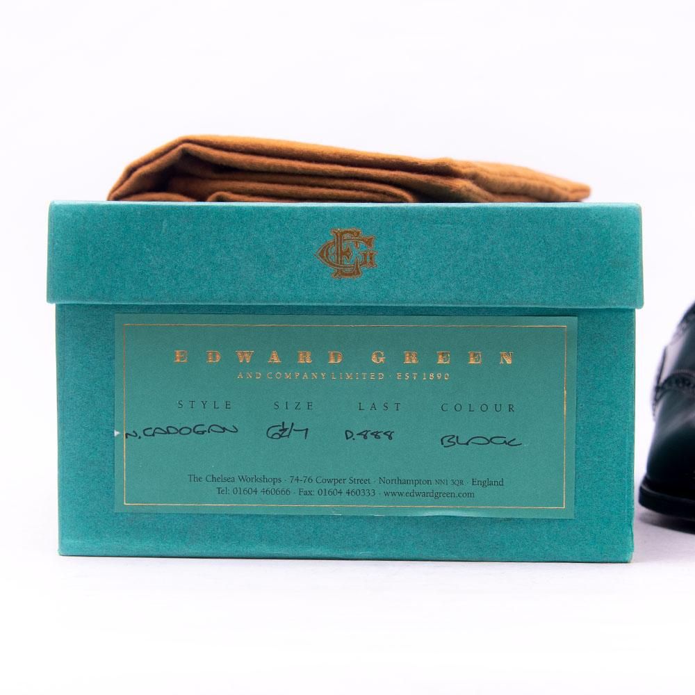 EDWARD GREEN エドワードグリーン CADGAN カドガン 888 エドワードグリーン カドガン(CADOGAN)セミブローグ ブラック 888