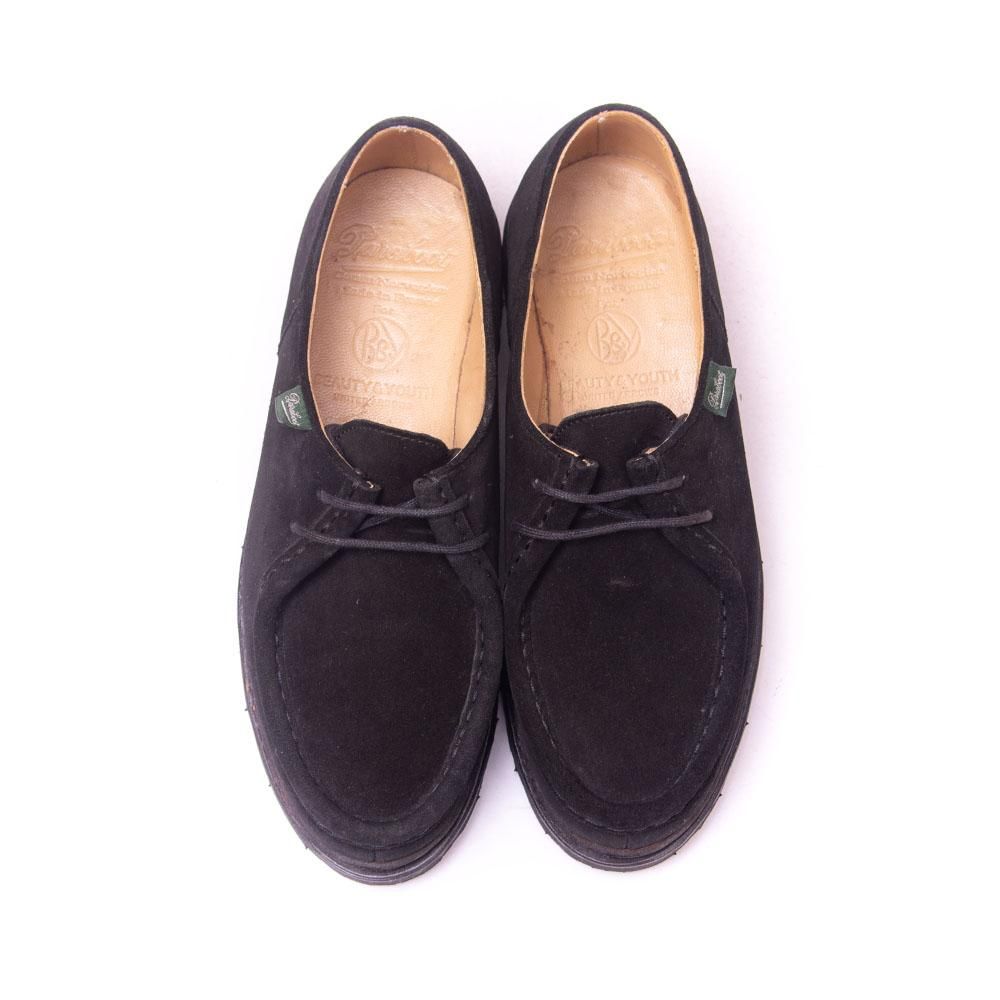 パラブーツ MICHAEL(ミカエル)チロリアンシューズ ブラックスエード