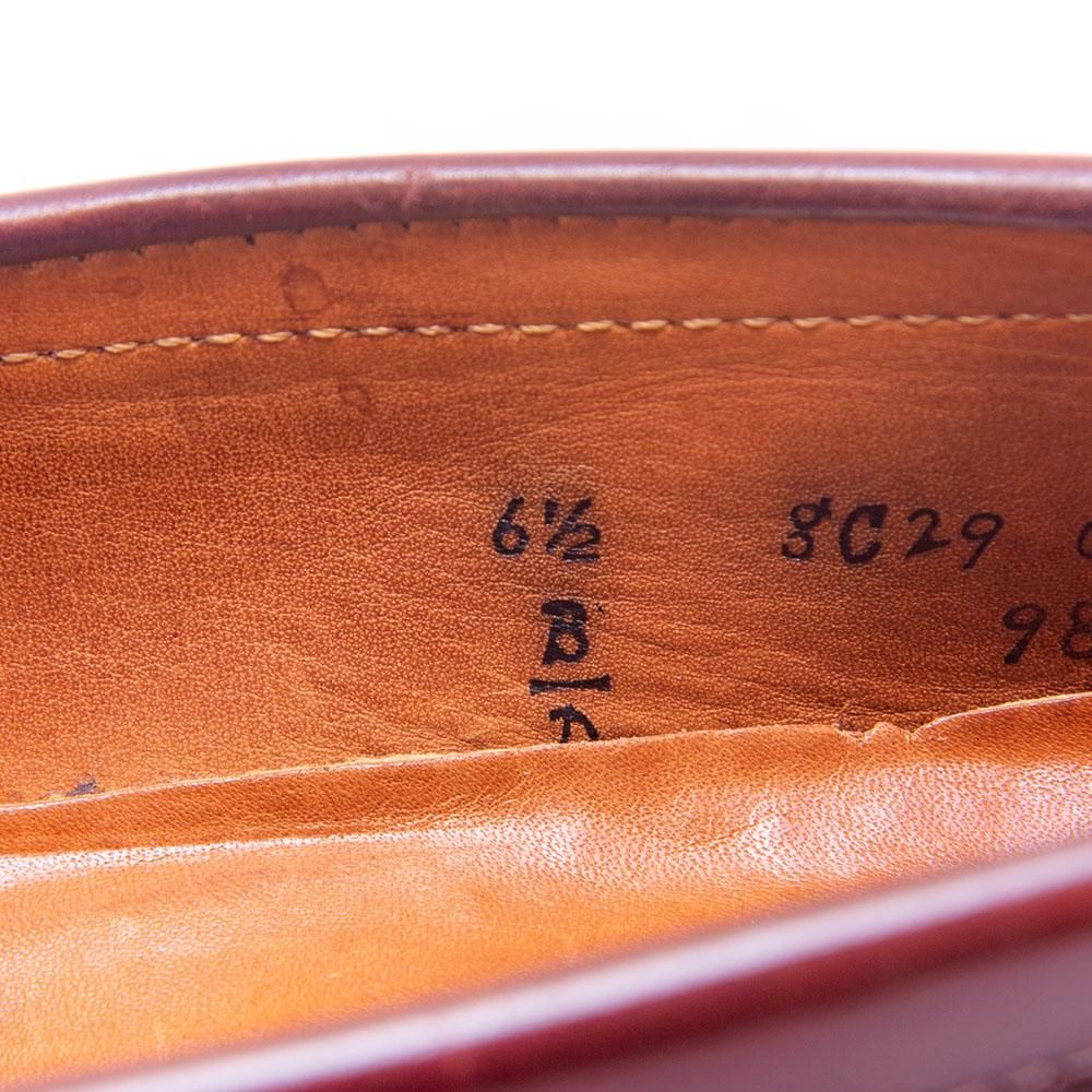 d0030 良品 オールデン 986 コードバン コインローファー 6 B/D d0030 良品 オールデン 986 コードバン コインローファー 6 B/D