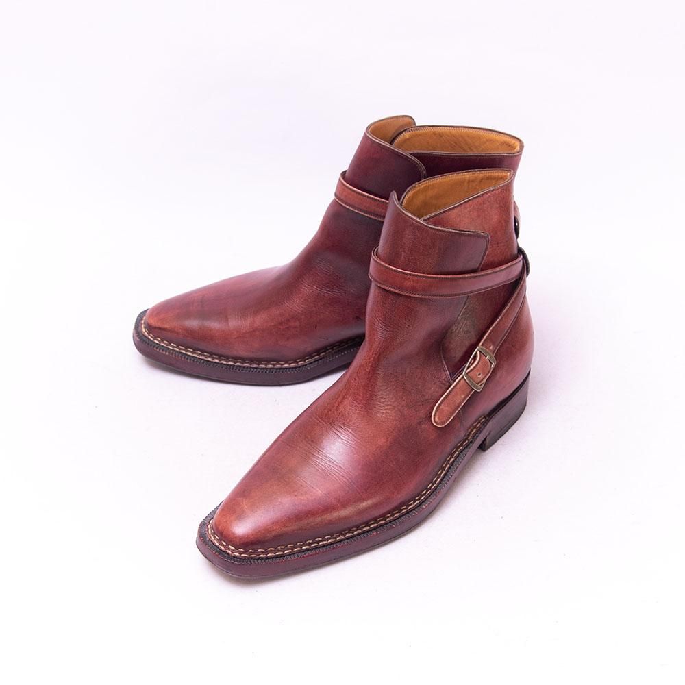 ミロボノーラ ジョッパーブーツ ワインレッド ノルベジェーゼ製法 Miro