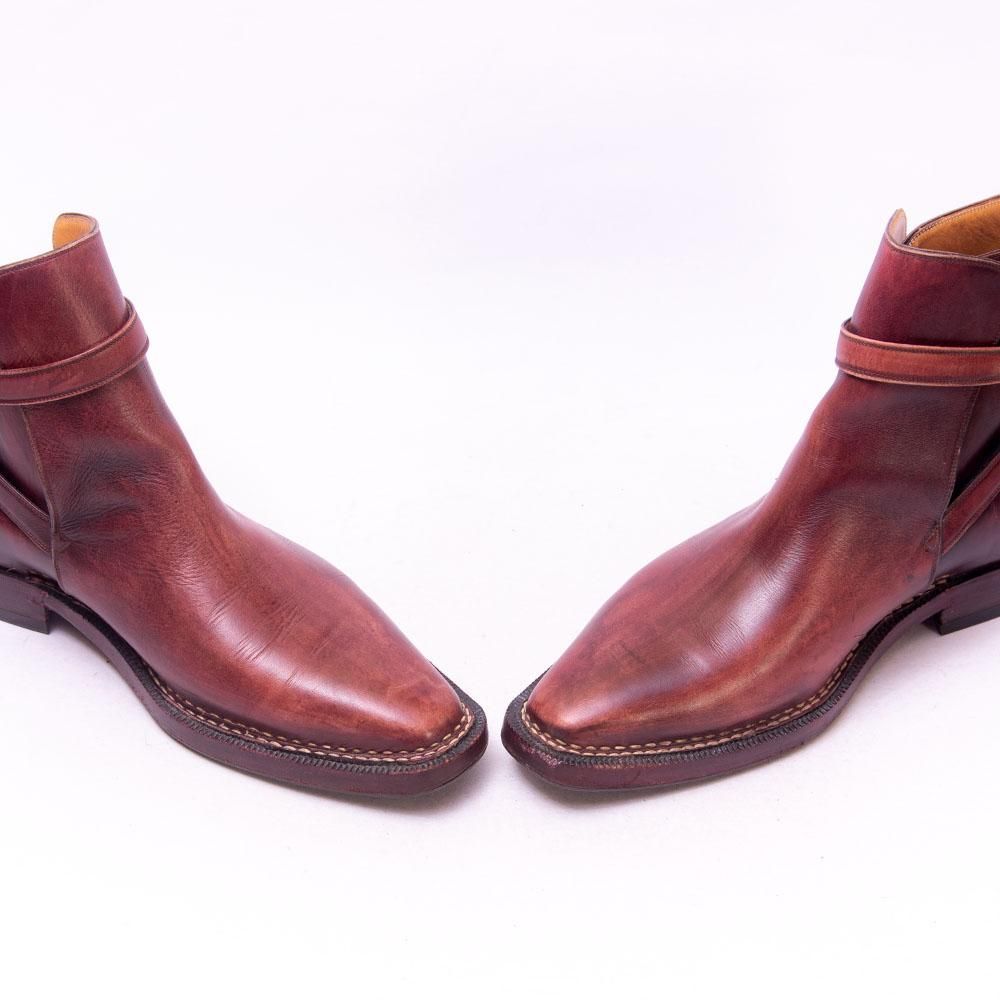 ミロボノーラ ジョッパーブーツ ワインレッド ノルベジェーゼ製法 Miro