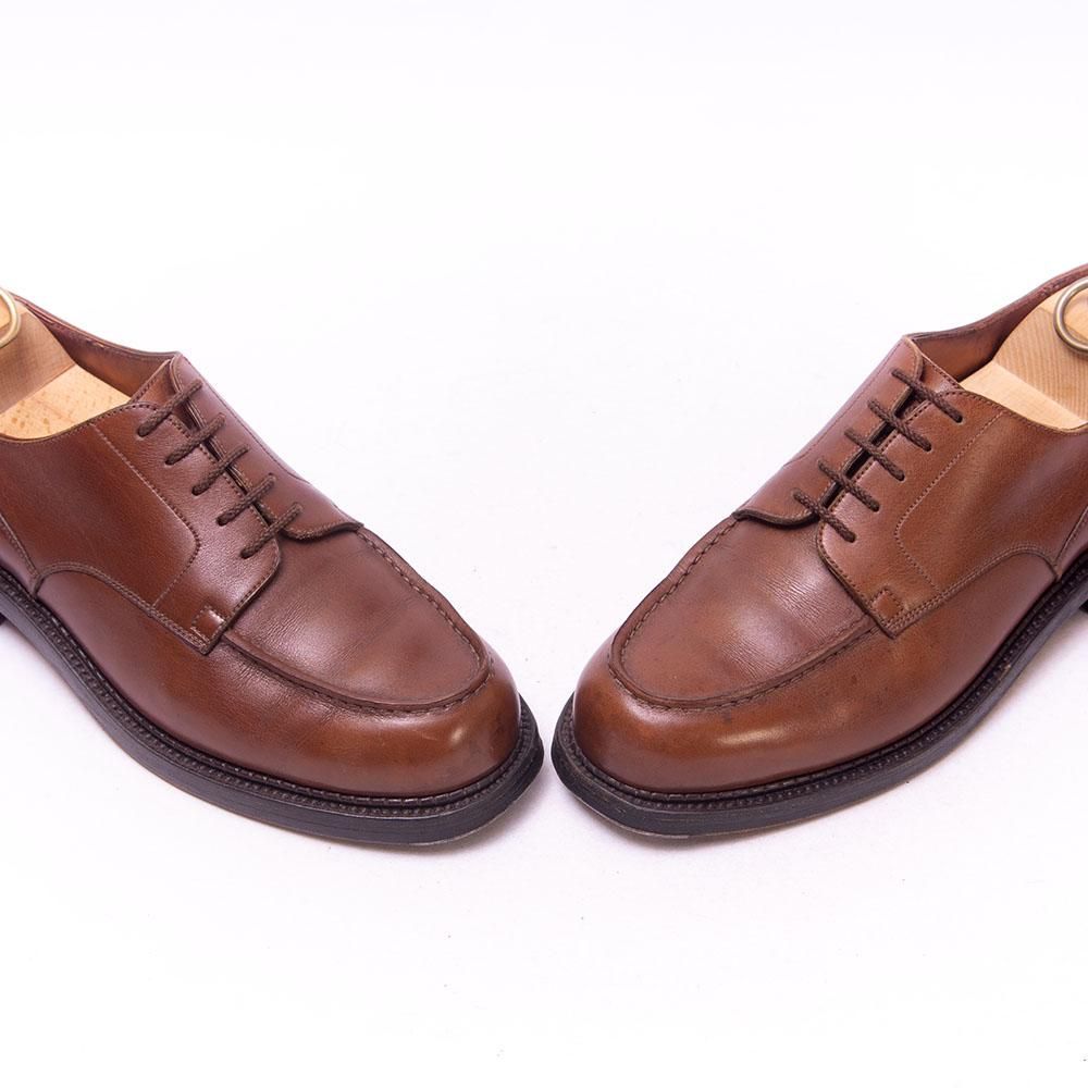 ジェイエムウエストン 641ゴルフ(GOLF) Uチップ ロシアンカーフ タン