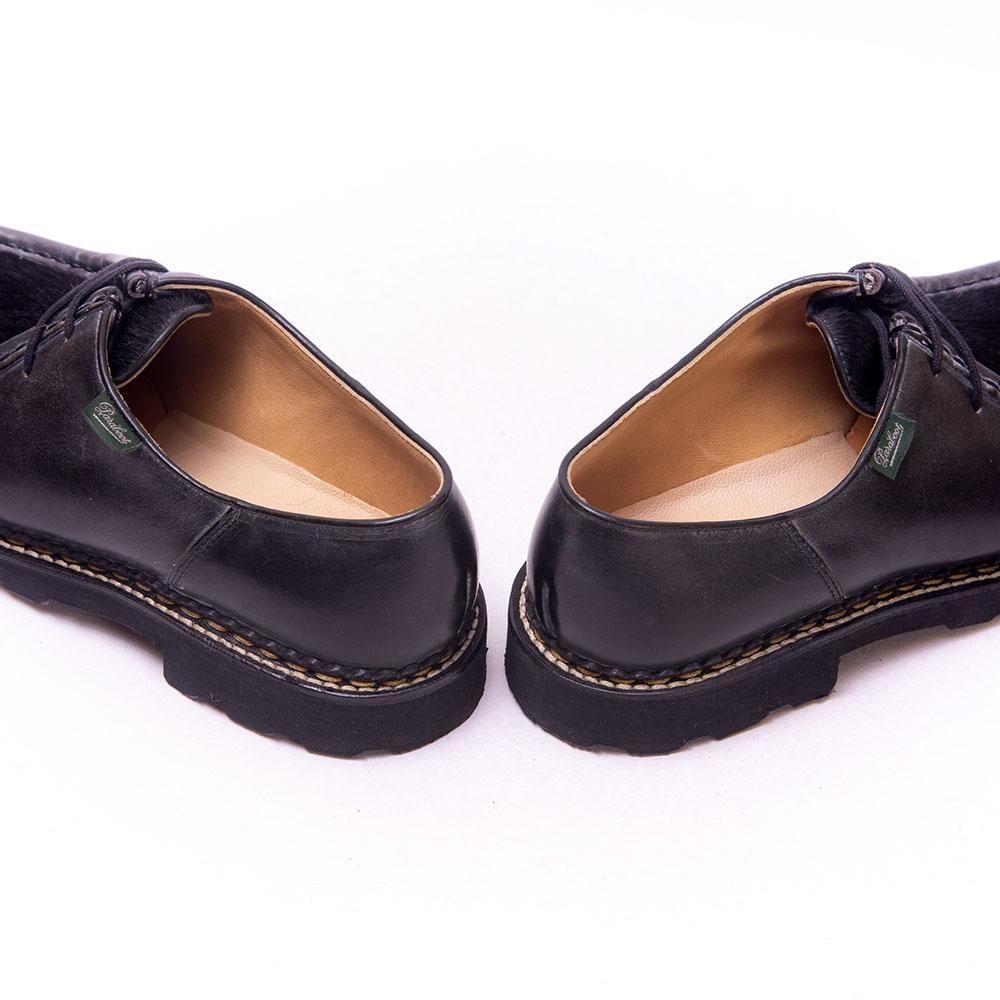 パラブーツ MICHAEL(ミカエル)チロリアンシューズ ブラック ポニー