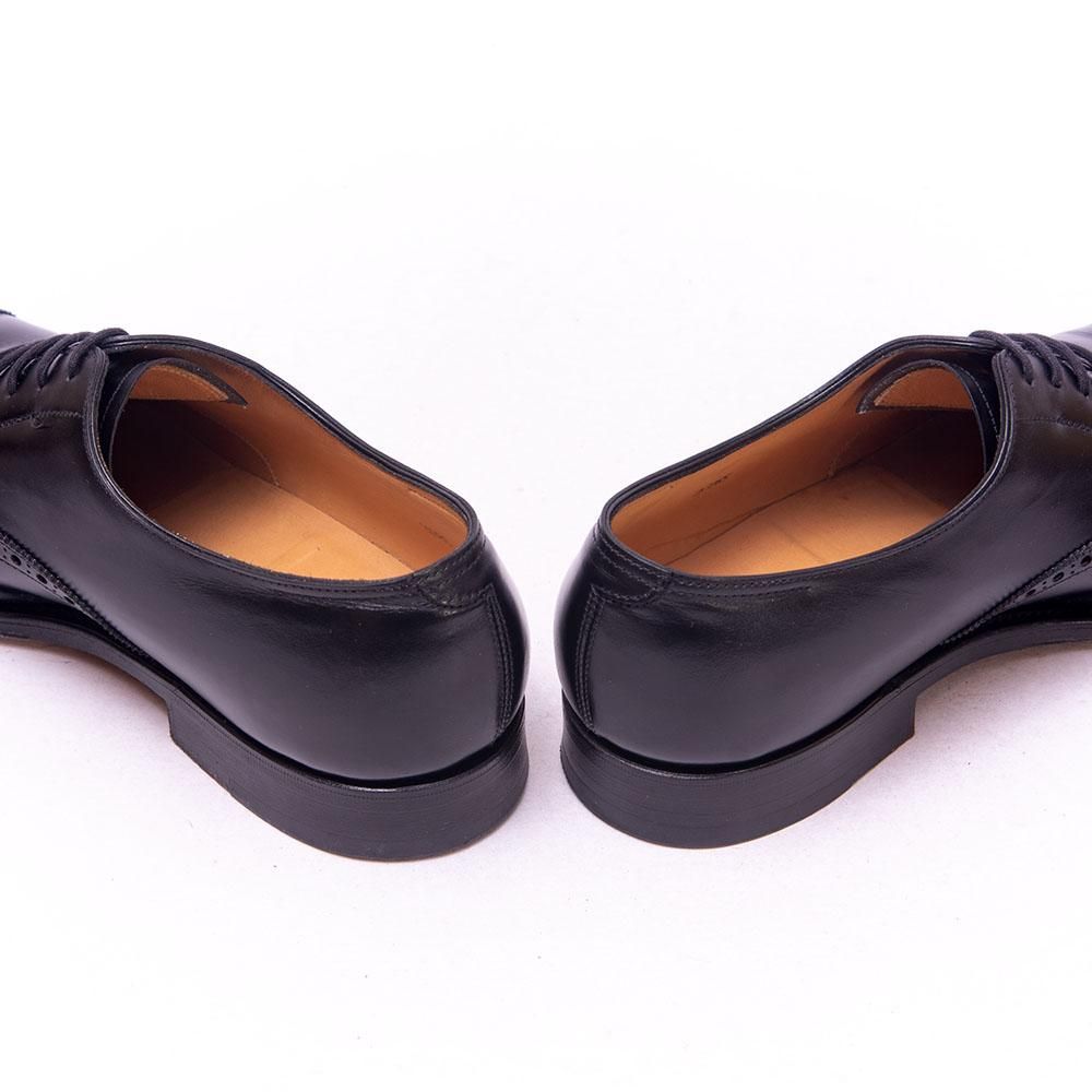 ジョンロブ AVON(エイボン)クォーターブローグ ブラック サブ