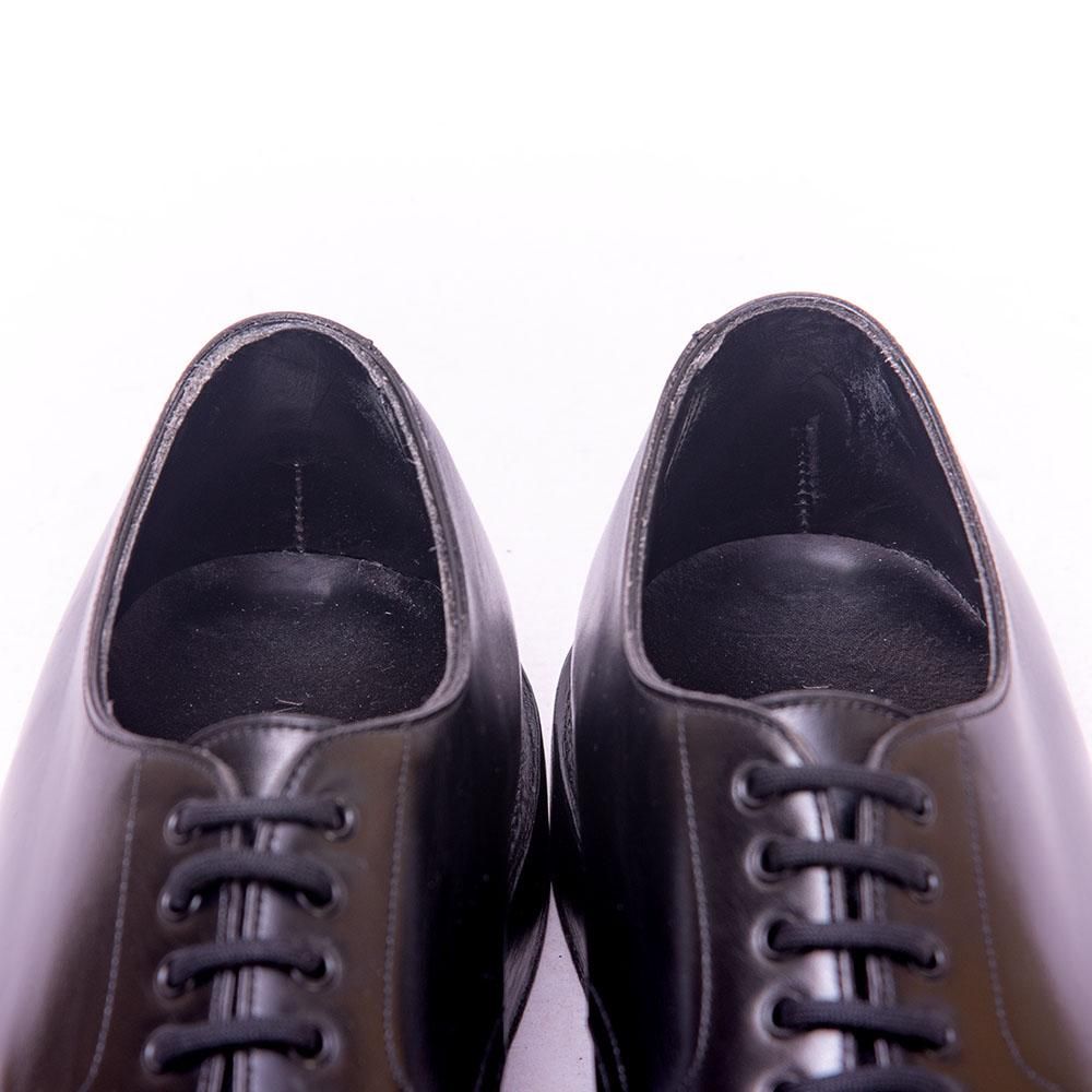 エドワードグリーン プレーントゥ ブラック MACKINTOSH