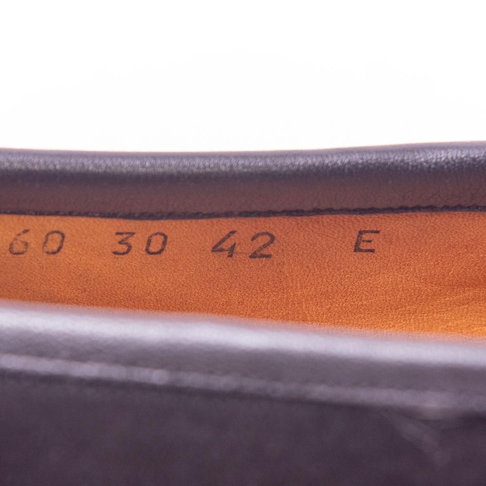 美品 GUCCI ビットローファー スエード ブラウン 42 E 27cm ウィメンズ ホースビット付き ローファー ・ダークブラウン