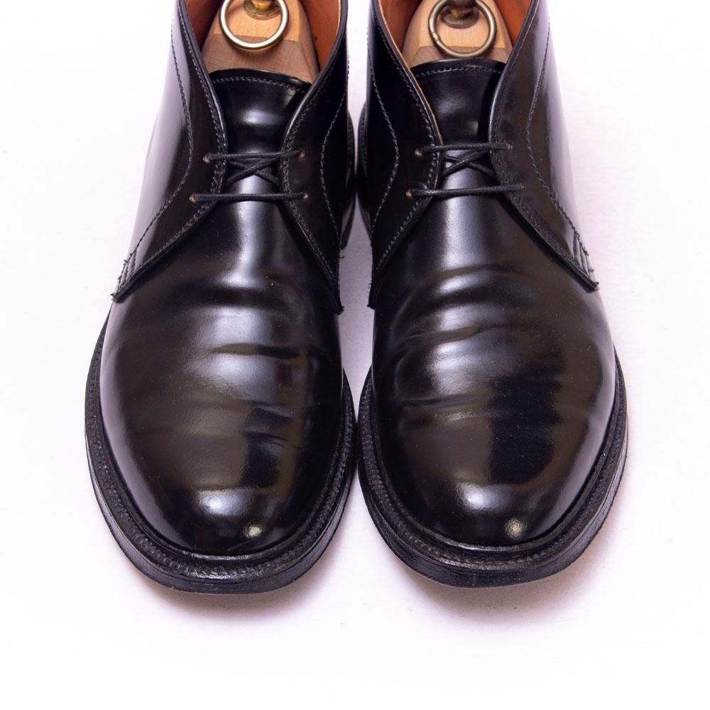 オールデン 1340 チャッカブーツ コードバン ブラック サイズ8D