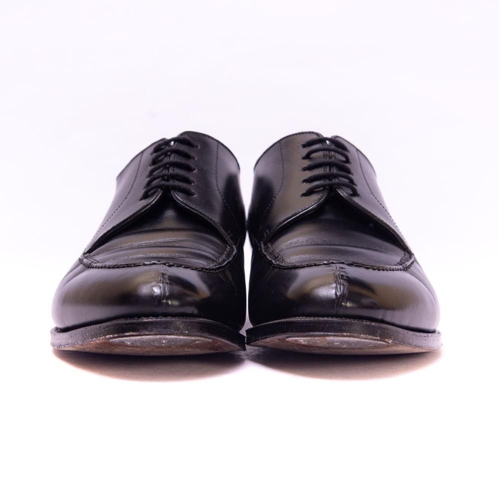 レイマー ALLAN(アラン)Uチップ スキンステッチ ブラック ハンドソーン