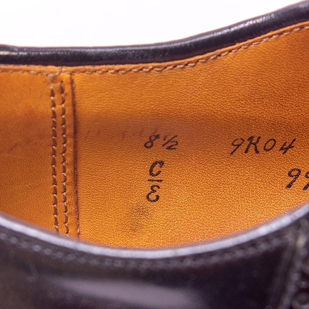 Alden] 993 バリーラスト ブラックコードバン 内羽根サドル