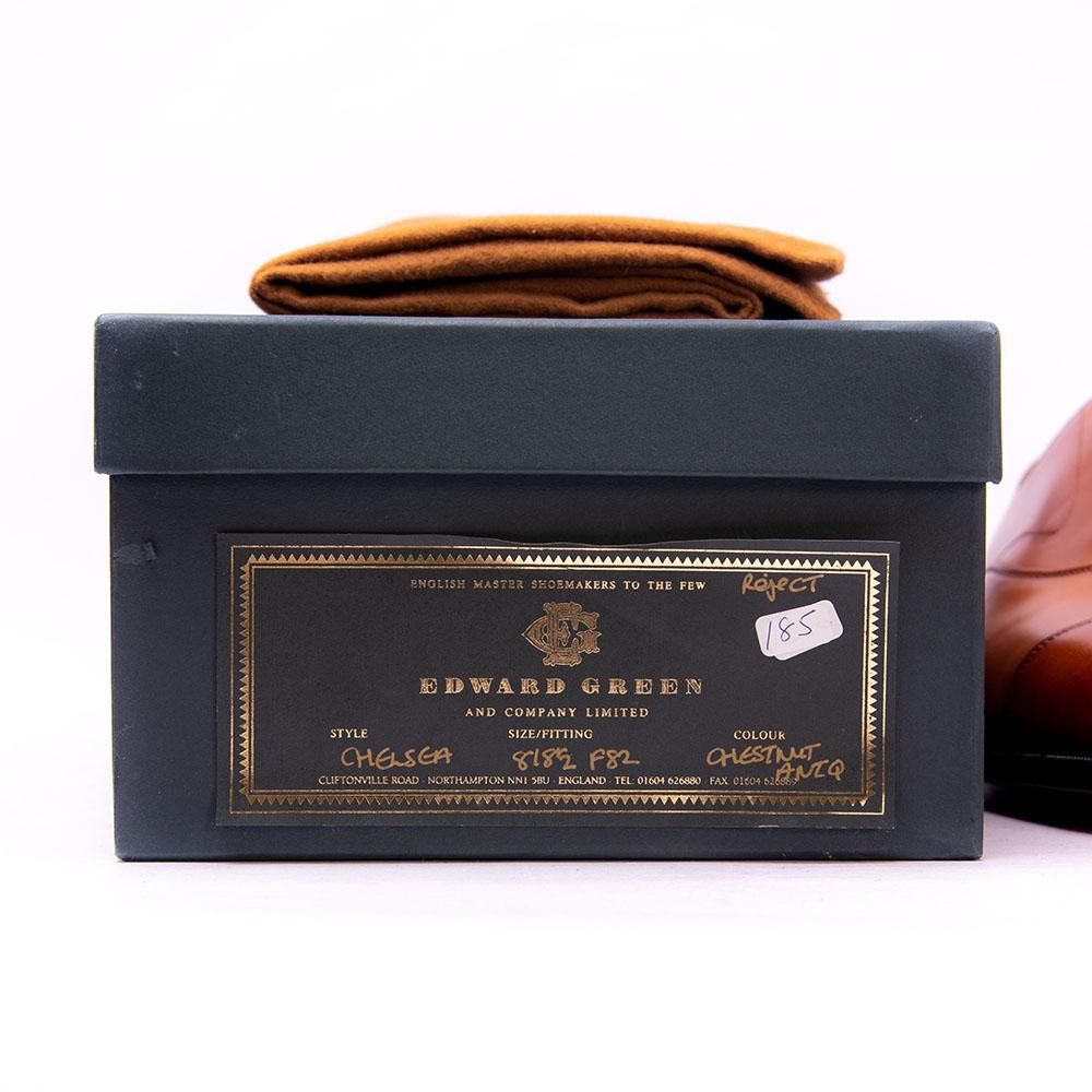 エドワードグリーン チェルシー 7E 金囲いロゴ エドワード・グリーン チェルシー|CHELSEA ラスト82/Eウィズ