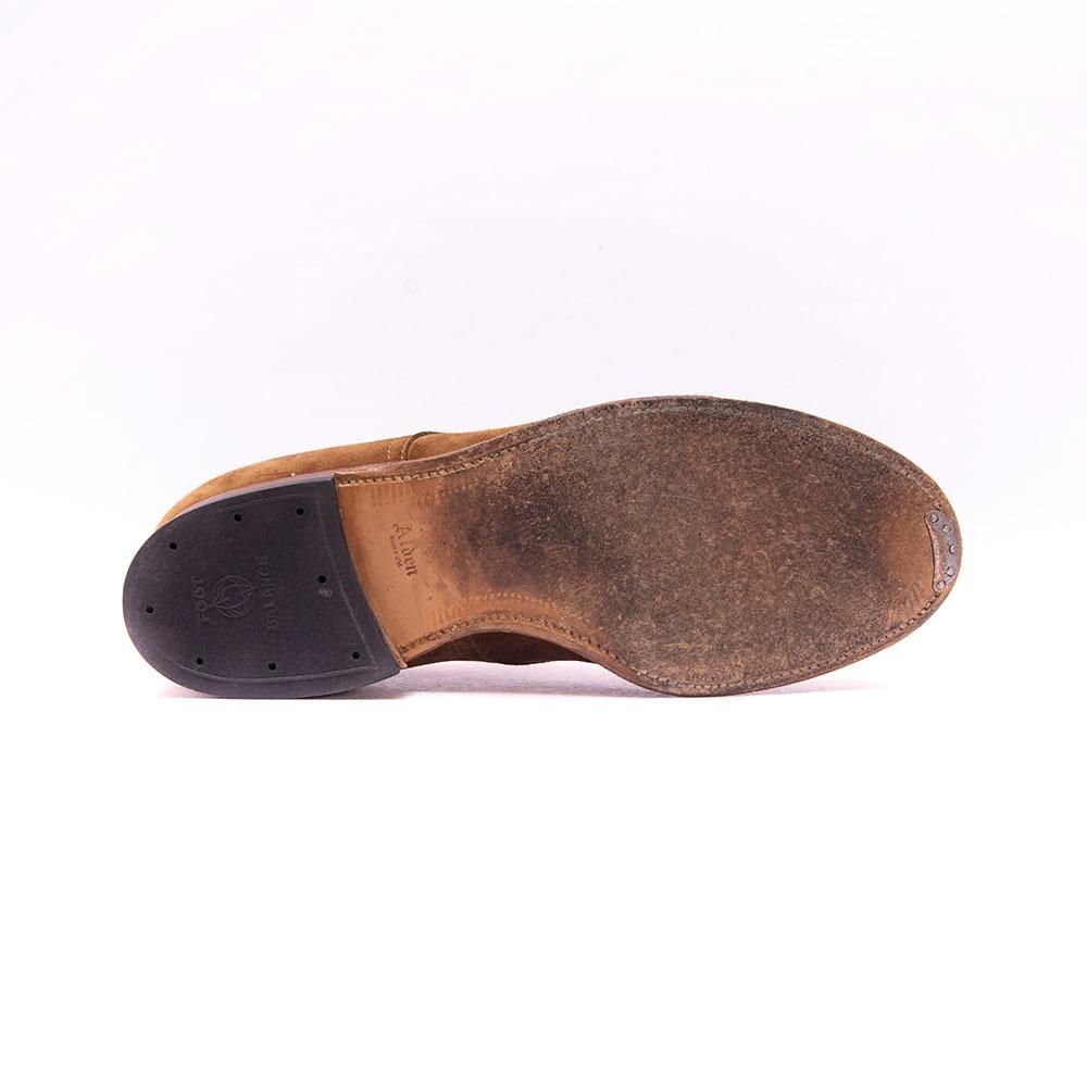 オールデン 53504 プレーントゥ スナフスエード モディファイドラスト