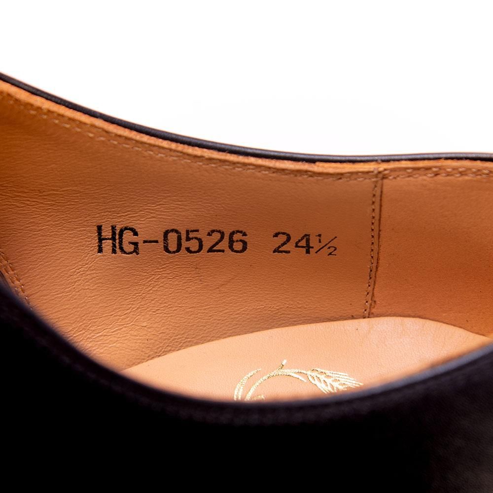 d0056 新品同様 スコッチグレイン パンチドキャップトゥ 24.5 黒 革靴 パンチドキャップ 03536 | SCOTCH GRAIN (Men)/スコッチ