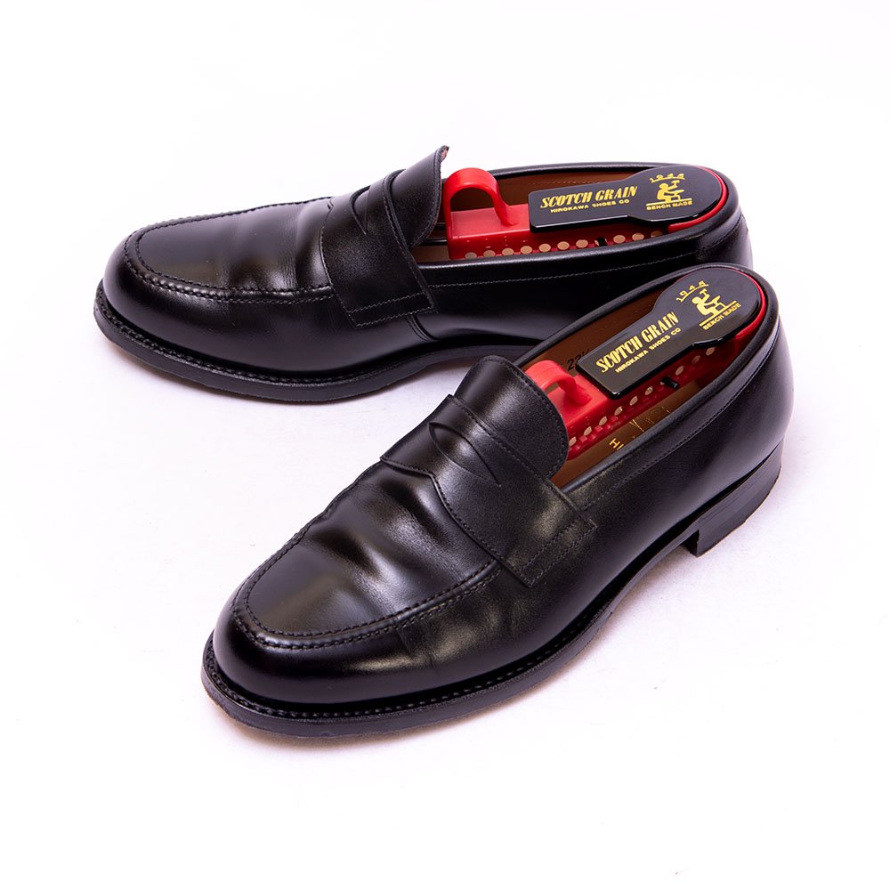 スコッチグレイン 2268 VENTO(ヴェント)コインローファー ブラック サイズ23.5EEE - 中古革靴販売|革靴の通販ラスタイル