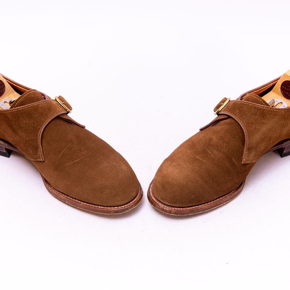 alden モンクストラップ スウェード size10