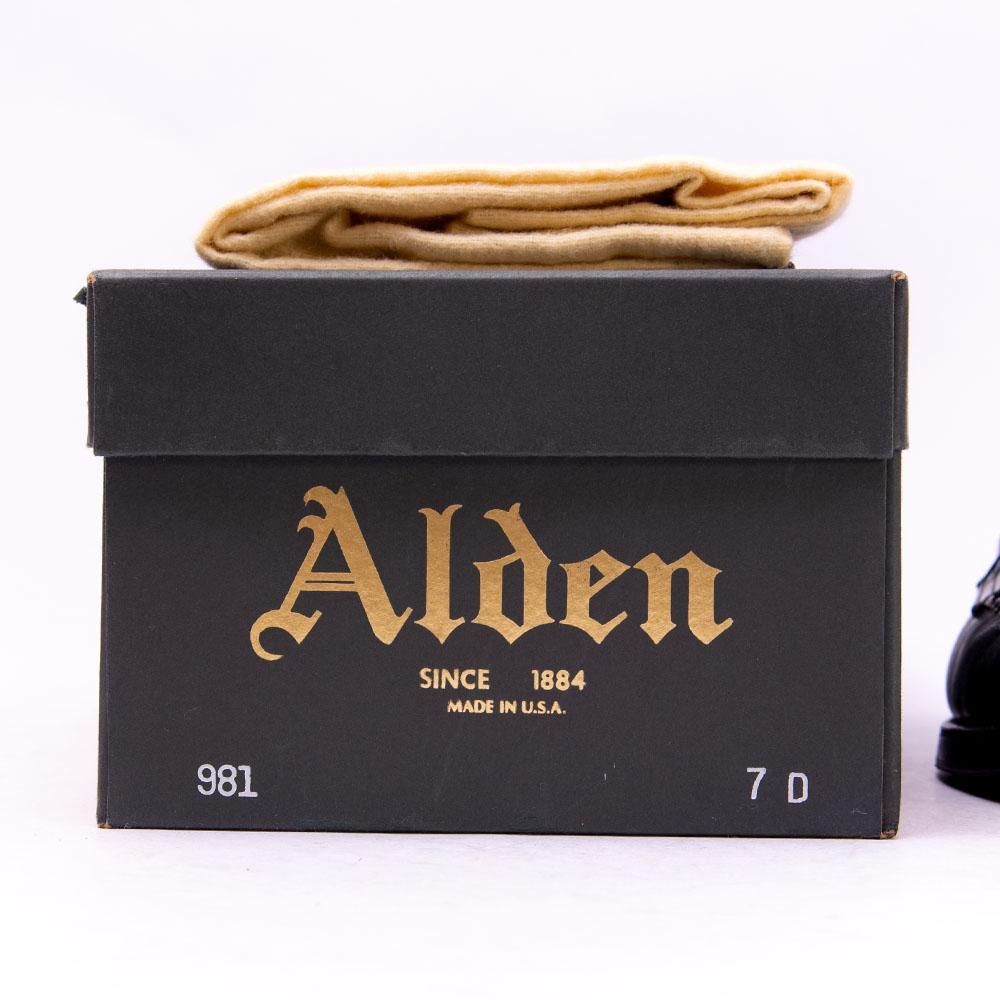 オールデン 981 コインローファー ペニーローファー ブラック