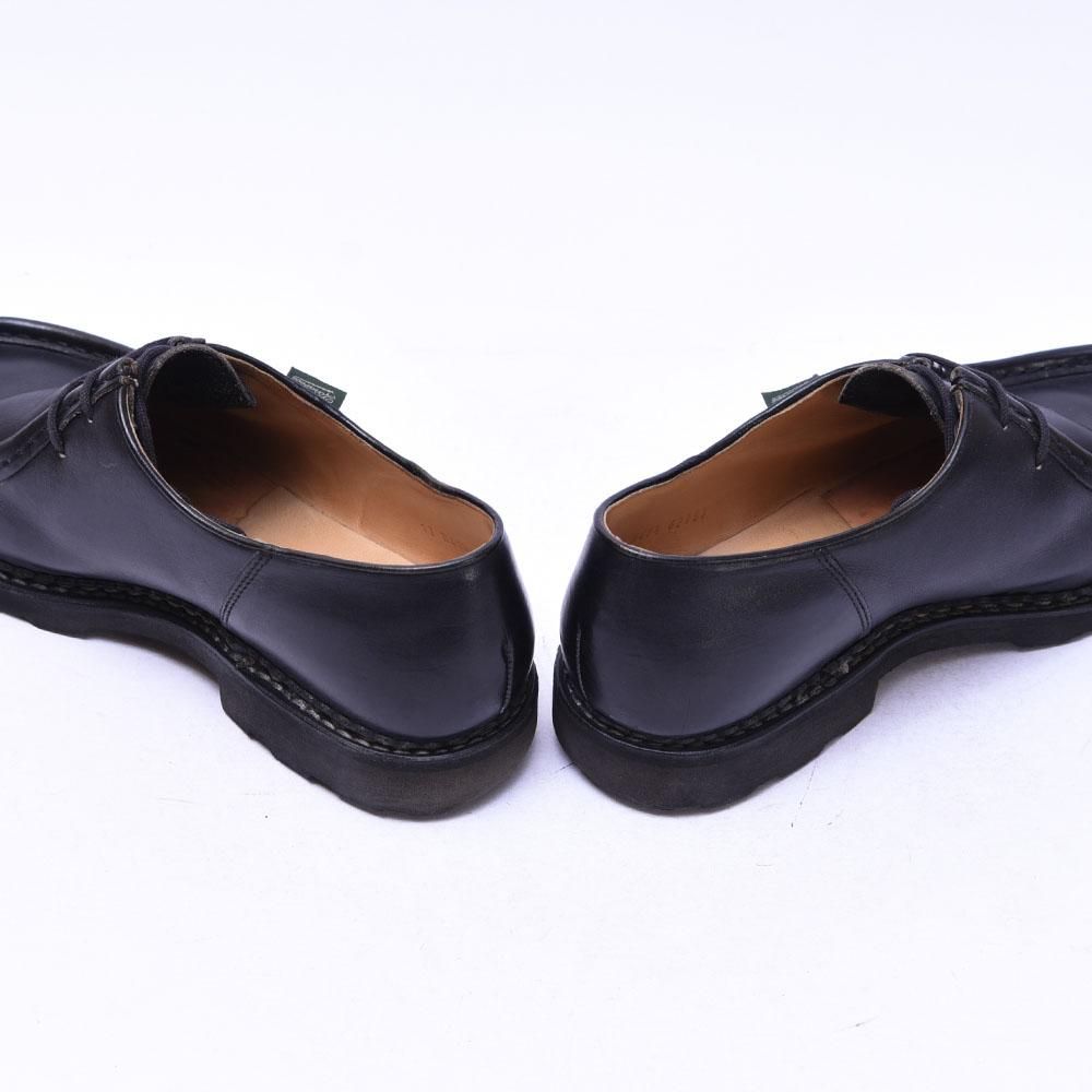 パラブーツ MICHAEL(ミカエル)チロリアンシューズ ブラック リスレザー