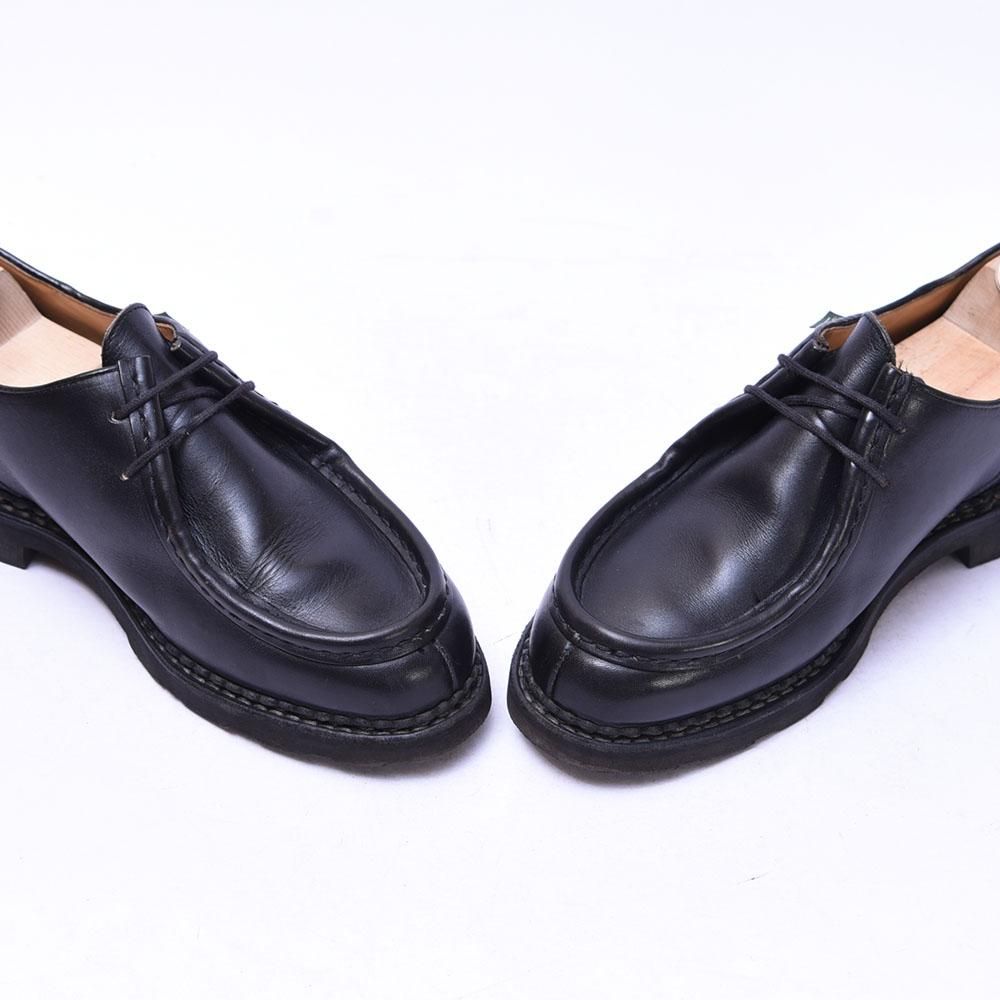 パラブーツ MICHAEL(ミカエル)チロリアンシューズ ブラック リスレザー