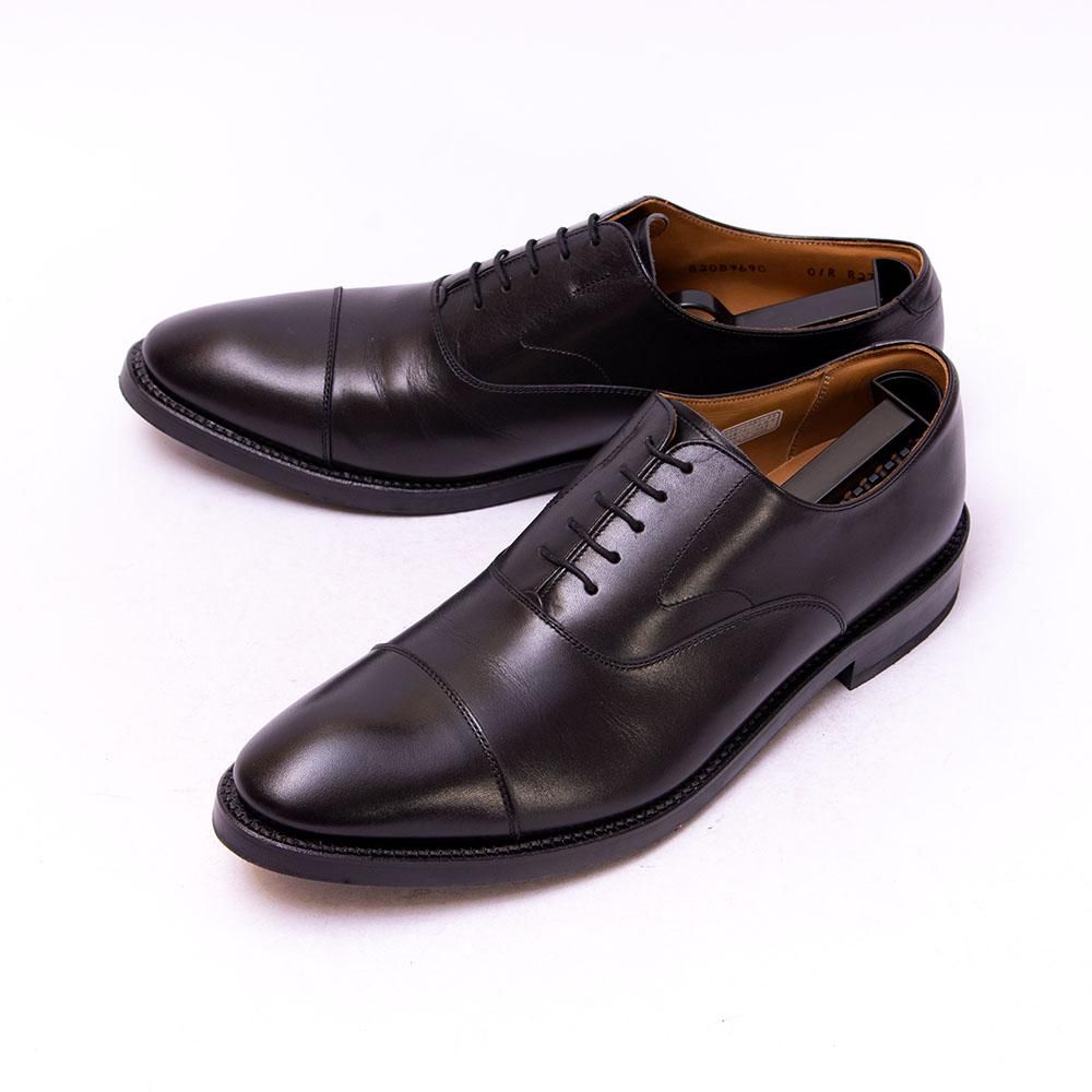 美品 REGAL ビジネスシューズ 01RR ストレートチップ 黒 リーガル 01RR ストレートチップ ブラック サイズ27 - 中古革靴