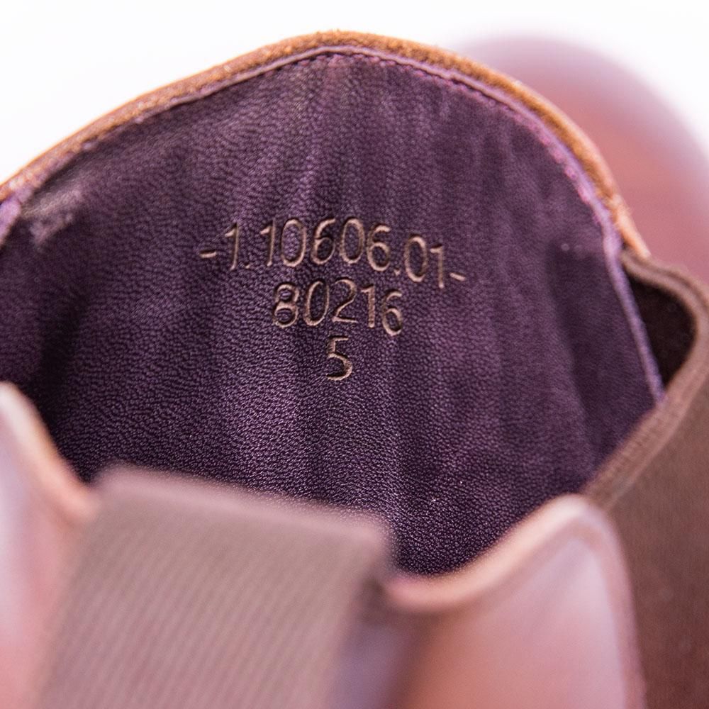 カルミナ 80216 サイドゴアブーツ ダークブラウンミュージアム