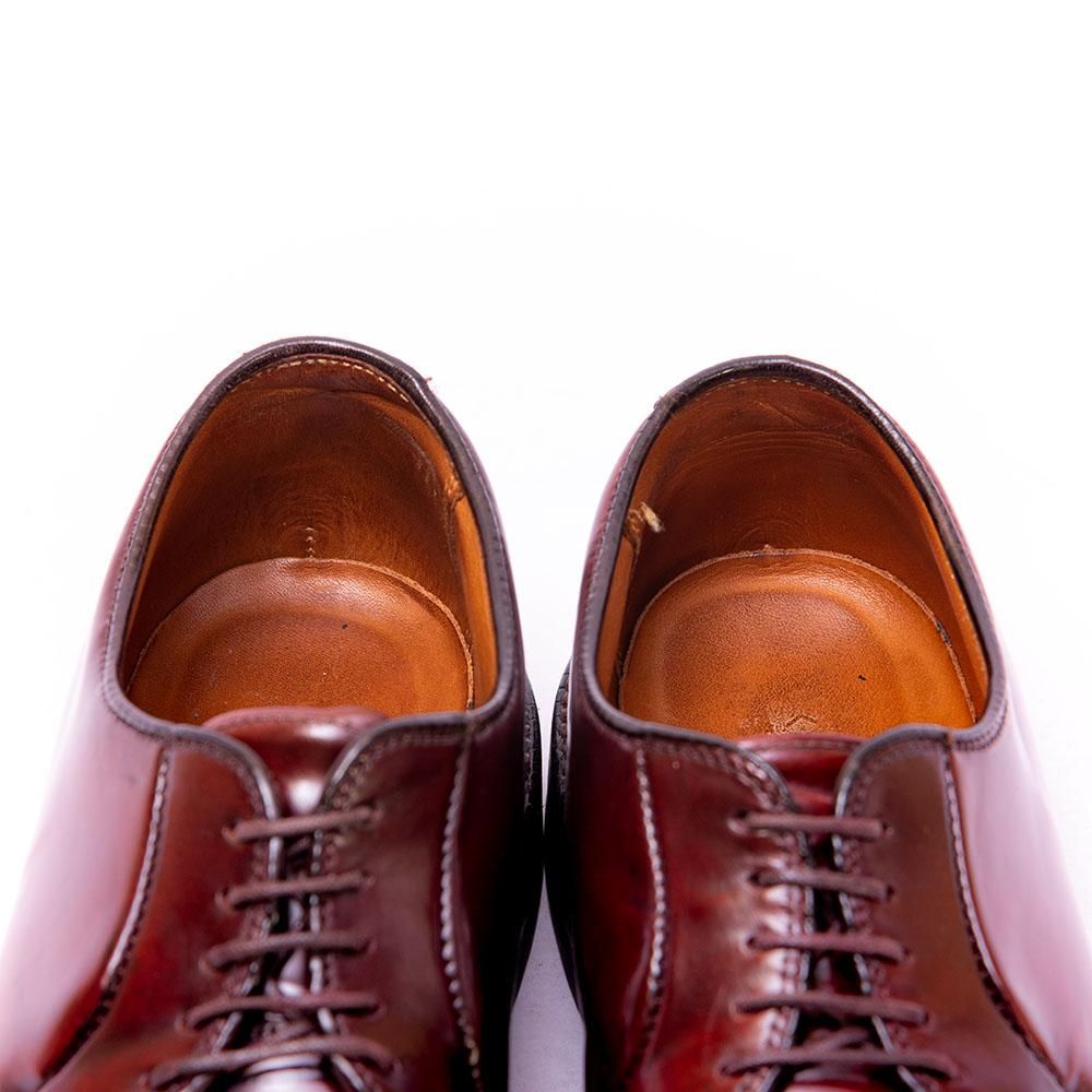 オールデン 990 プレーントゥ コードバン バーガンディ サイズ8D