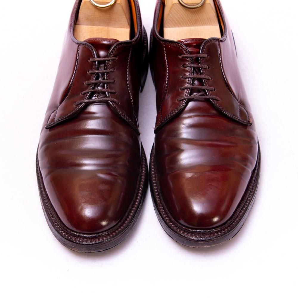 オールデン 990 プレーントゥ コードバン バーガンディ サイズ8D