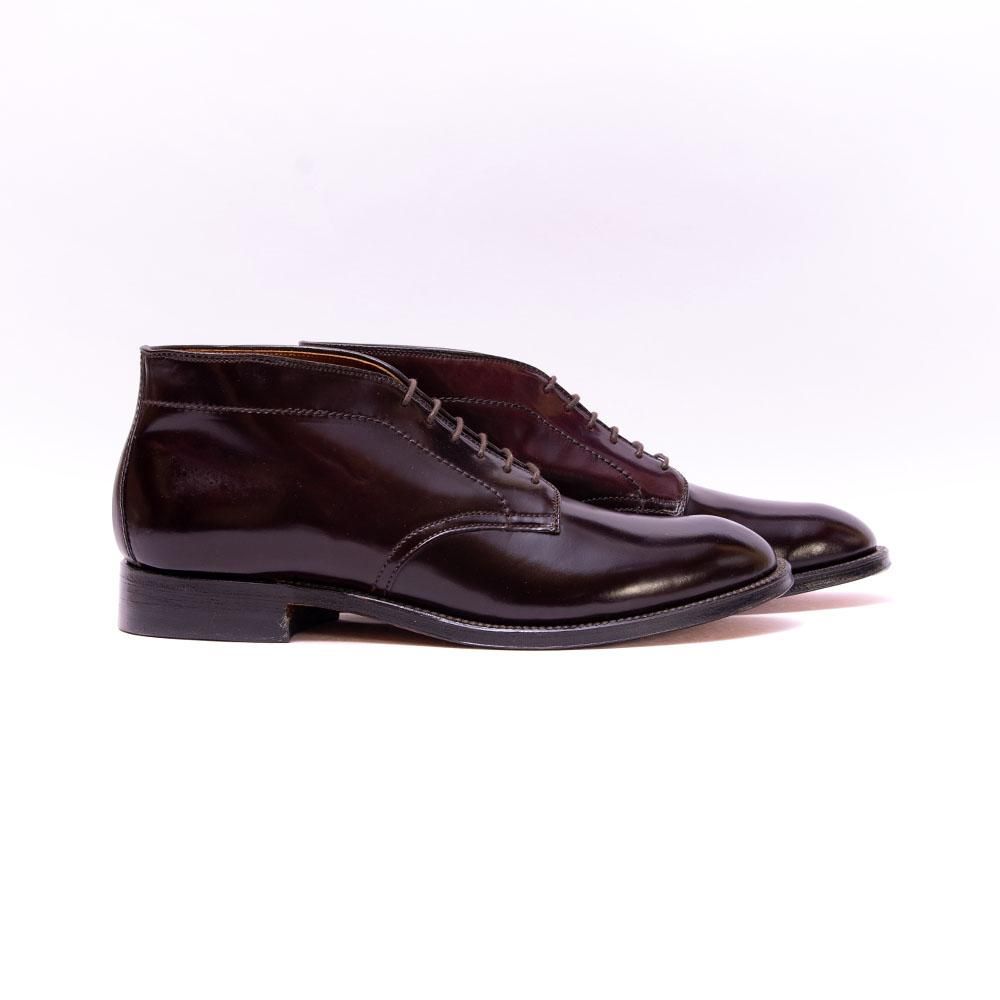【極美品】Alden コードバン モディファイドラスト ブーツ　8 バーガンディ ほぼ未使用☆オールデン 8D【定価￥145,200-☆コードバン仕様