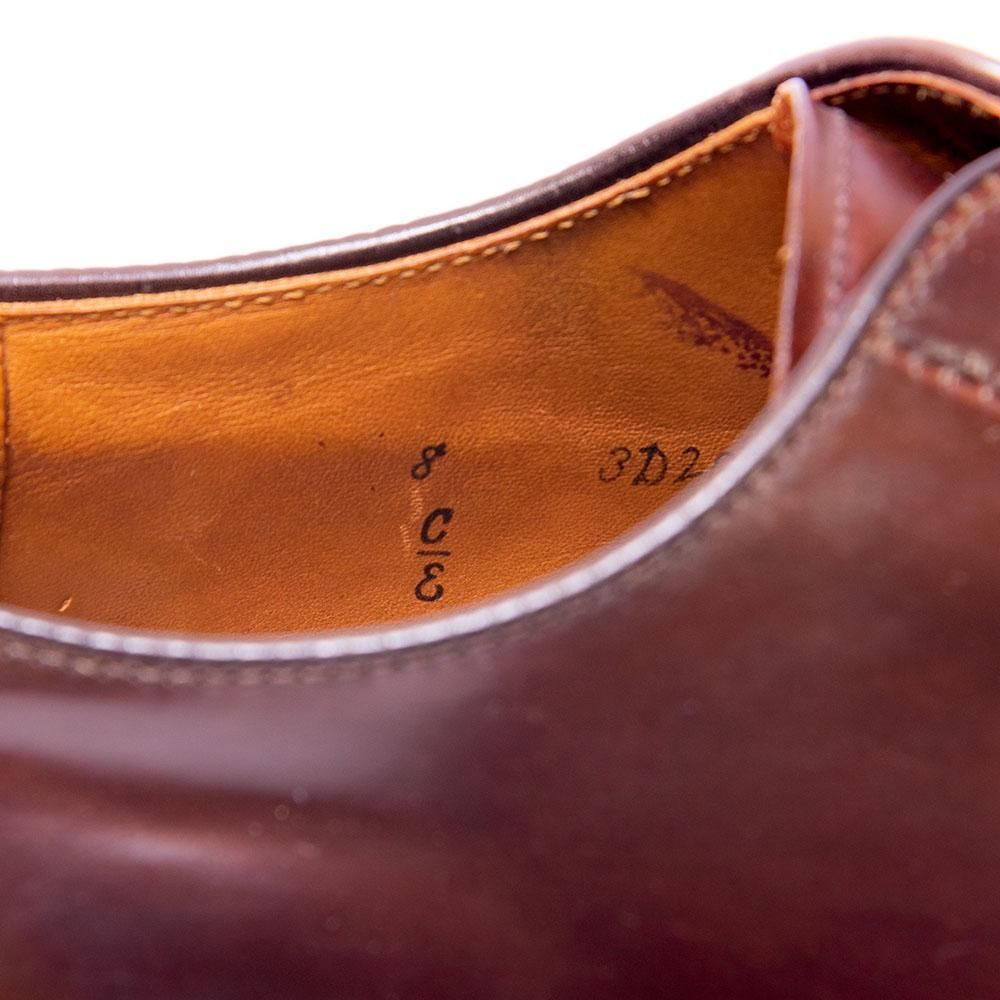 オールデン 990 プレーントゥ コードバン バーガンディ サイズ8E