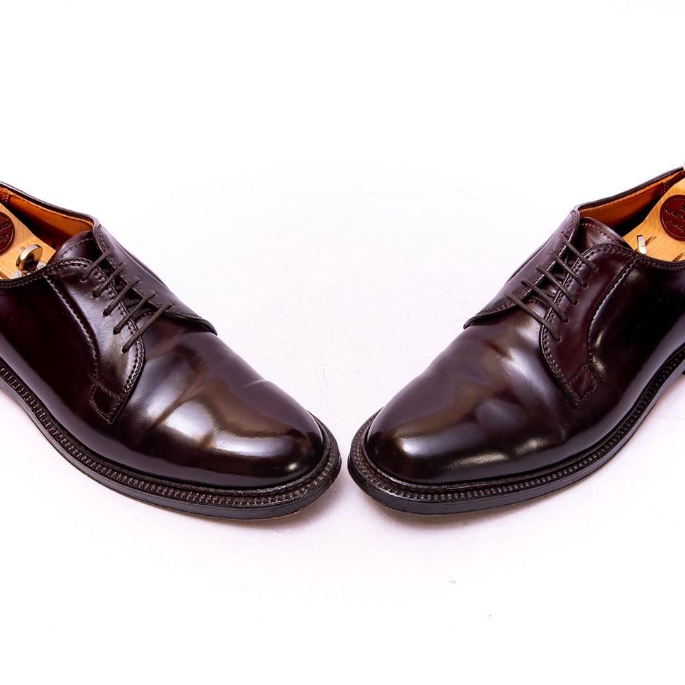 オールデン 990 プレーントゥ コードバン バーガンディ サイズ7D