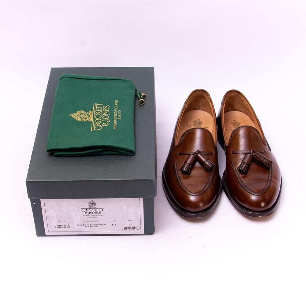 クロケットジョーンズ CAVENDISH ダークブラウン 8 E クロケットジョーンズ CAVENDISH ダークブラウン 8 E Crockett