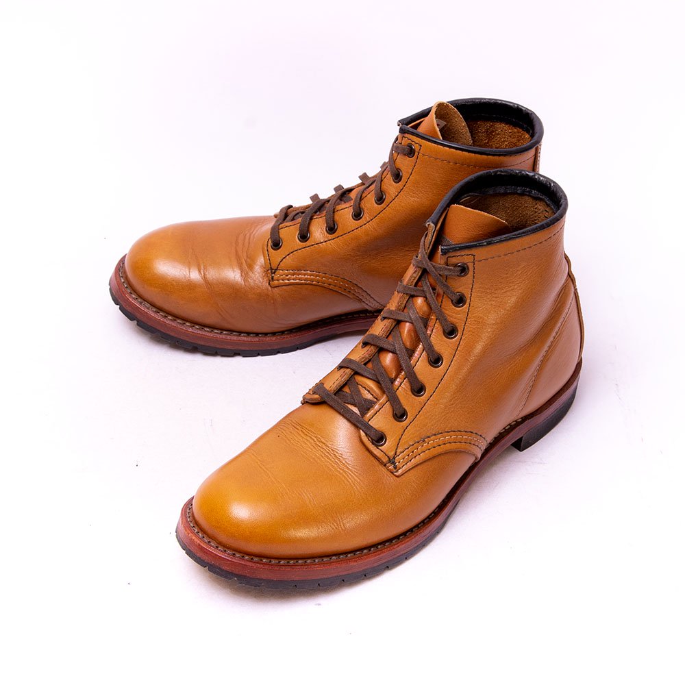 レッドウィング 9013 BECKMAN(ベックマン) プレーントゥブーツ チェスナット 廃盤 サイズ8D  中古革靴販売|革靴のラスタイルシューズショップ