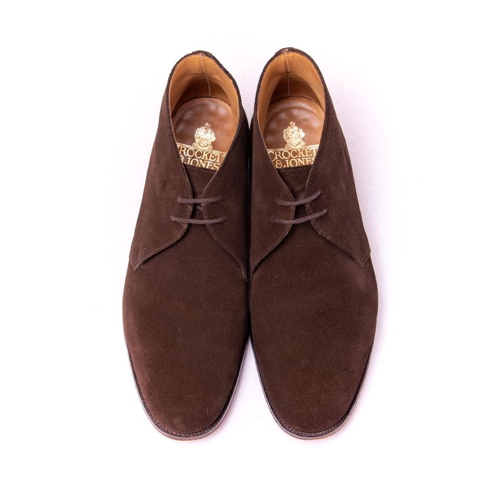未使用品 クロケット&ジョーンズ チャッカブーツ CHERTSEY 茶 9 CROCKETT&JONES クロケット＆ジョーンズ CROCKETT＆JONES レペロ