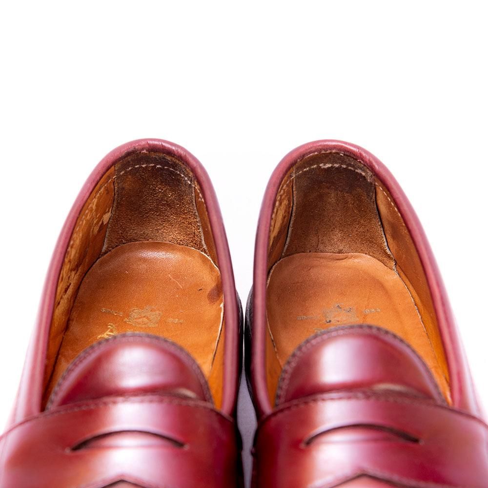 オールデン/ペニーローファー/コイン/ALDEN/11.5/29.5バーガンディ オールデン/ペニーローファー/コイン/ALDEN/11.5/29.5