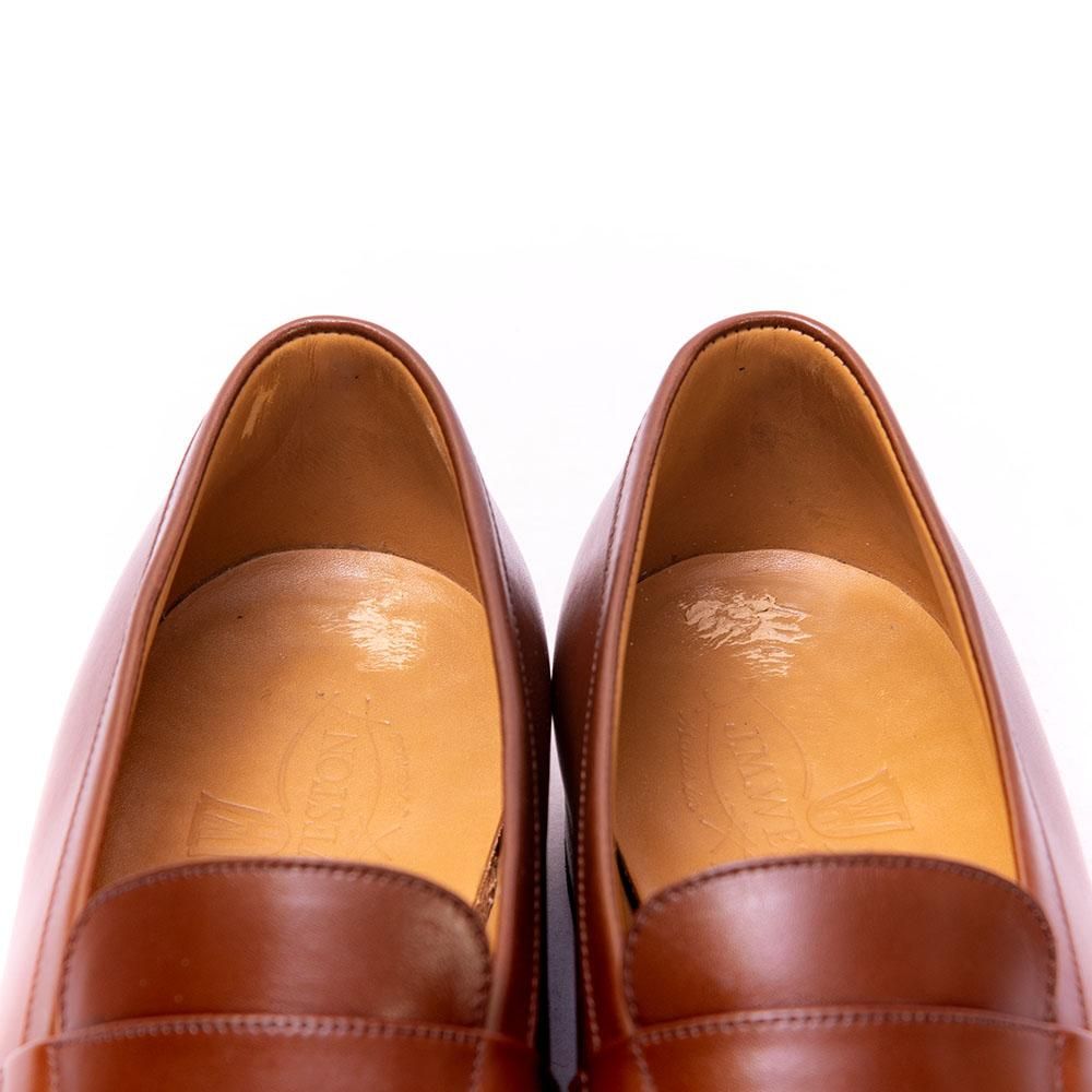 ジェイエムウエストン 180 シグニチャーローファー タン サイズ5.5D