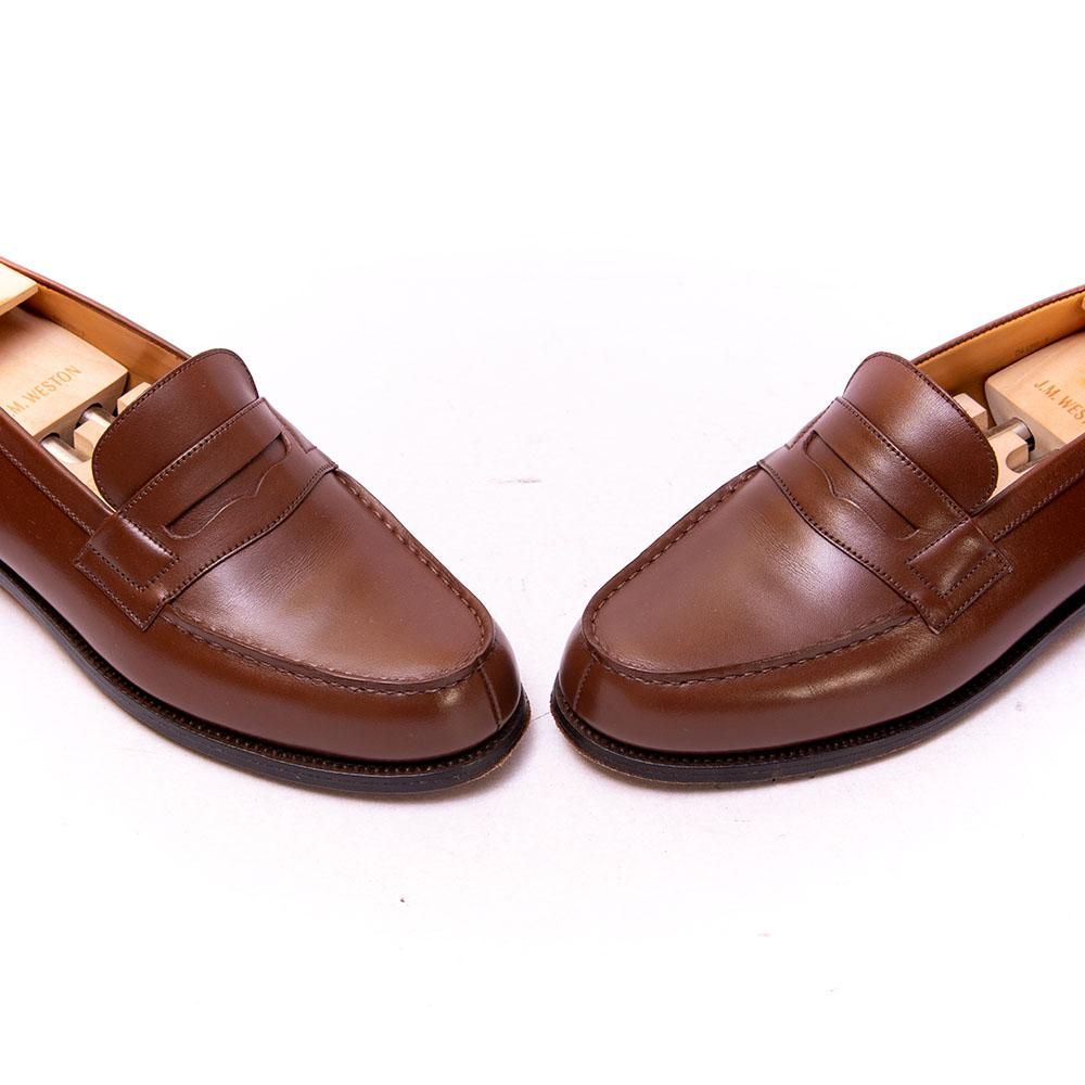 ジェイエムウエストン J.M. WESTON 180タン レザーローファー 3C 楽天市場】ジェイエムウエストン J.M. WESTON ローファー