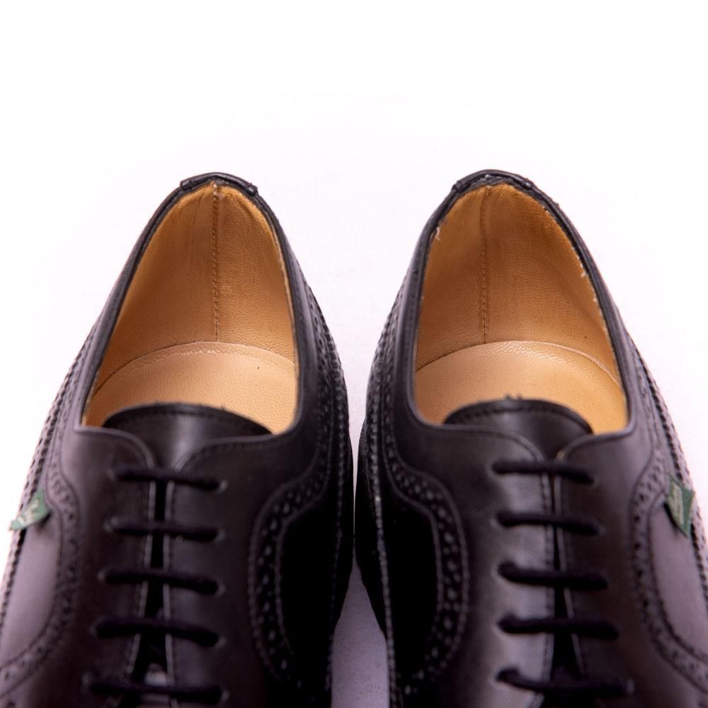 パラブーツ ALBY(アルビー)ロングウイング ブラック リスレザー サイズ