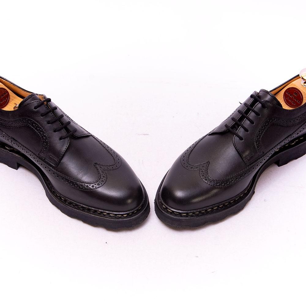 【新品未使用】 Paraboot パラブーツ ALBY アルビー UK7.5 黒 新品未使用】 Paraboot パラブーツ ALBY アルビー UK7.5 黒