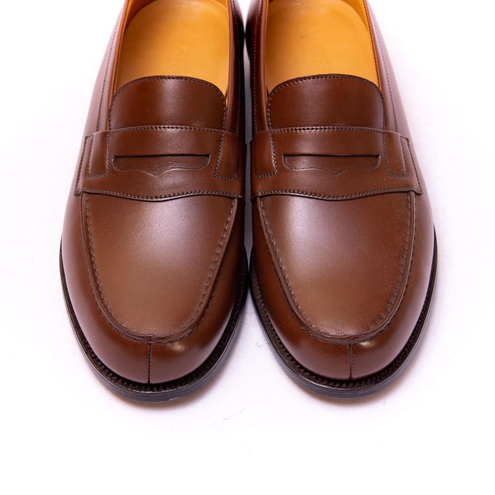 ジェイエムウエストン 180 シグニチャーローファー タン ボックス