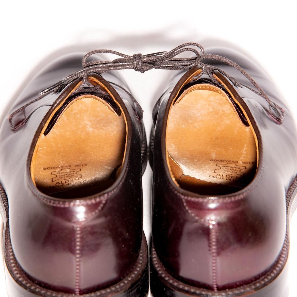 美品 オールデン プレーントゥ シューズ コードバン アローズ 別注 International Gallery BEAMS（インターナショナルギャラリー