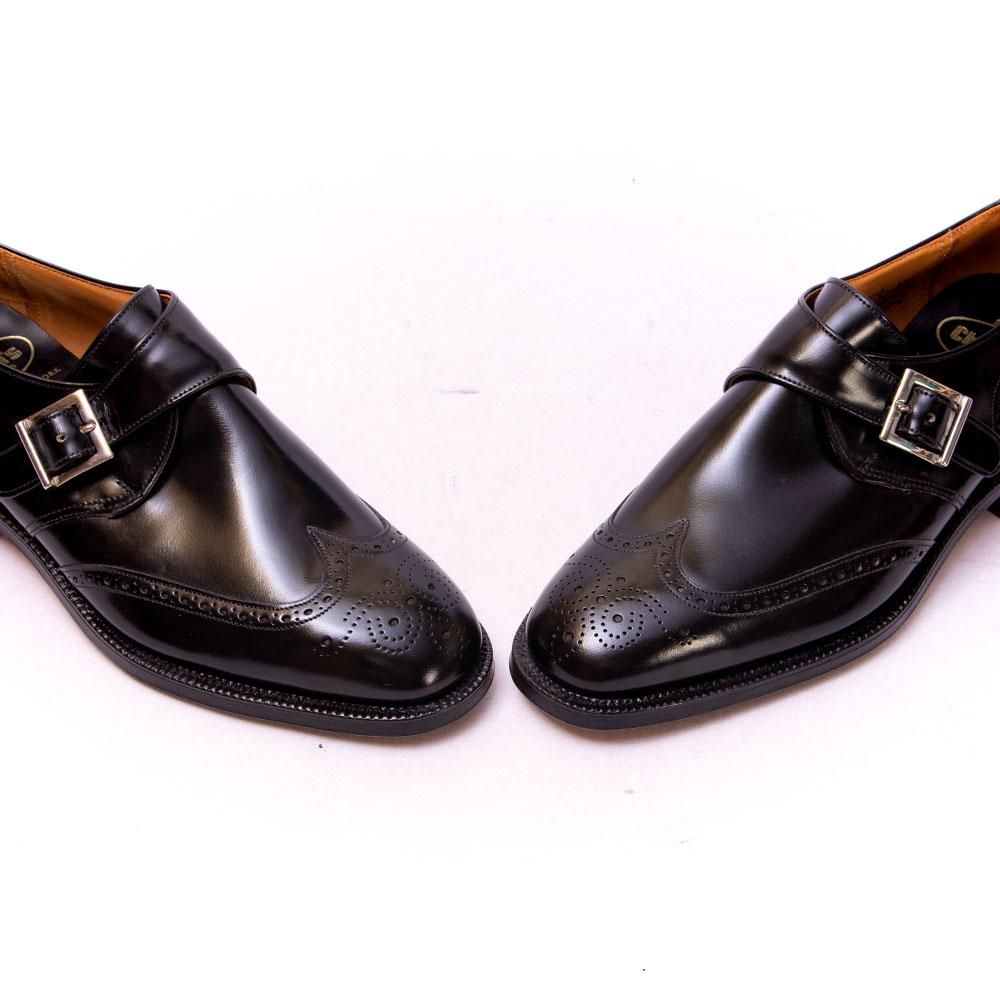 Church's チャーチ BLACK BOOKBINDERシングルモンク 革靴 チャーチ 旧チャーチ PICCADILLY(ピカデリー) シングルモンク