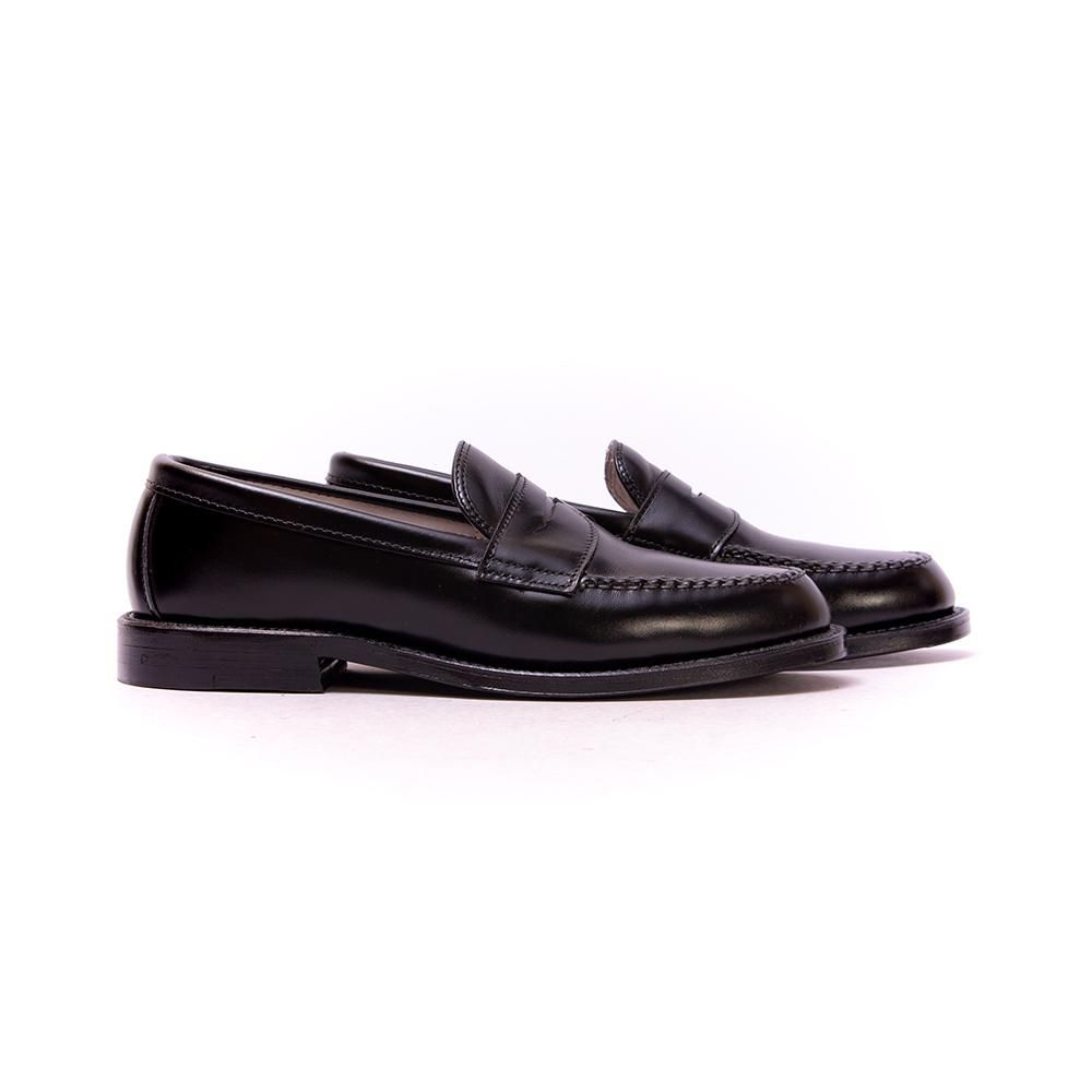 最終価格　オールデン ALDEN 99267 カーフ　ローファー オールデン ペニーローファー カーフ ブラック （ALDEN 99267