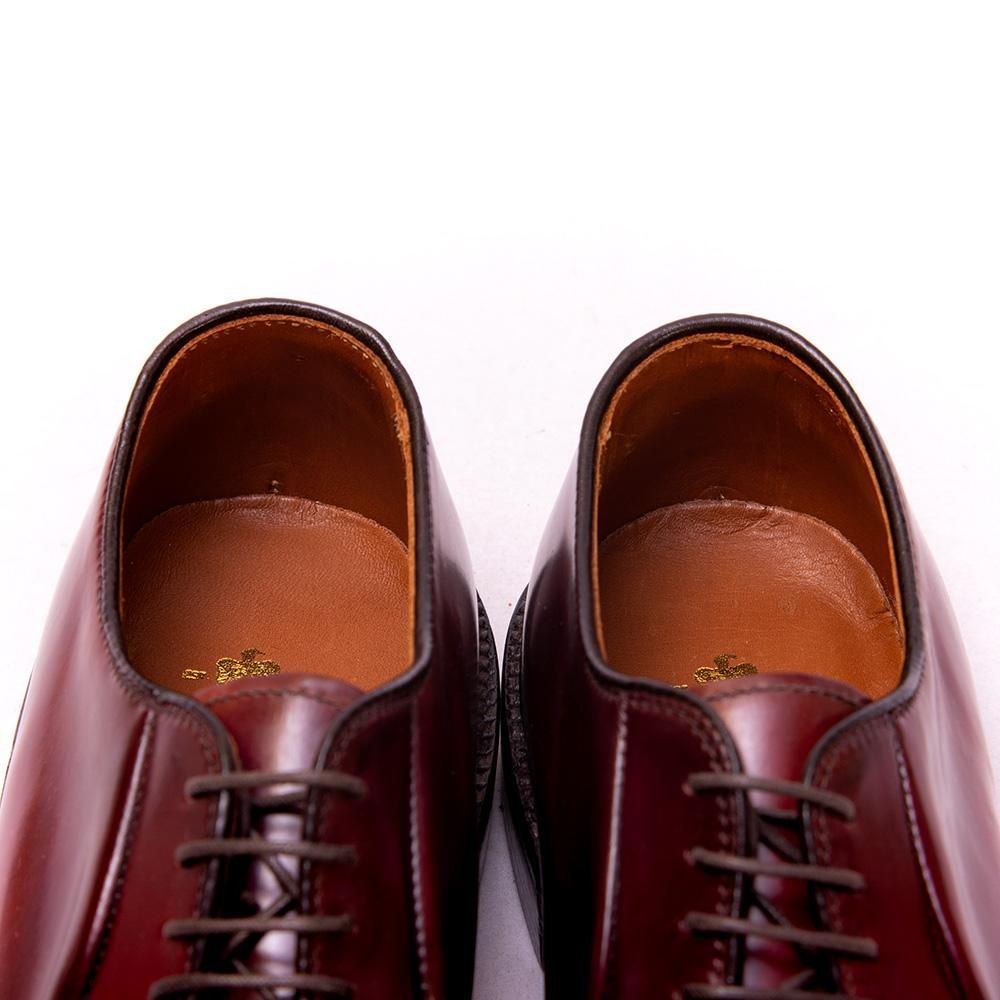 Alden オールデン コードバン 990 バーガンディ size 6 美品 ALDEN オールデン 990 プレーントゥ コードバン バーガンディ