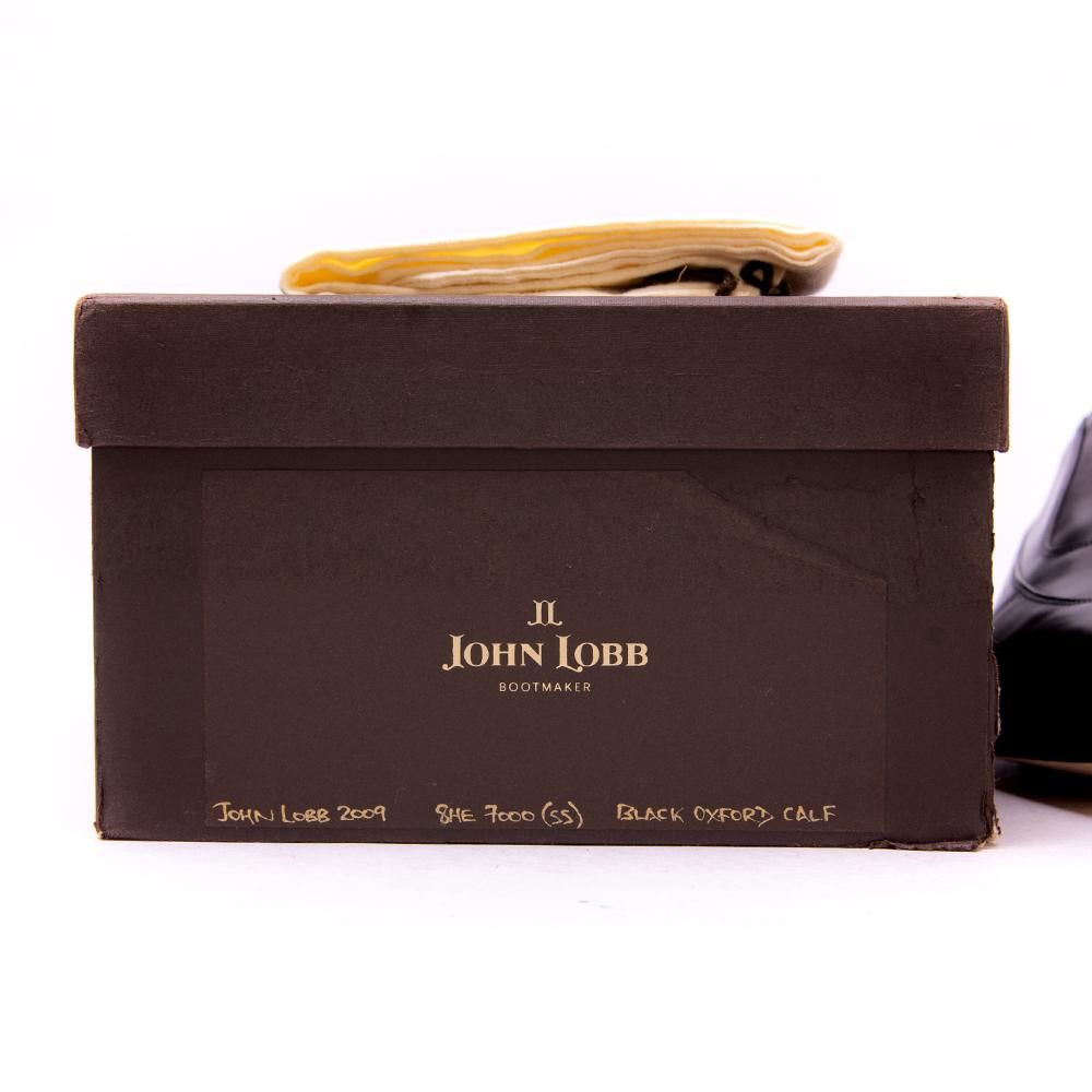 ジョンロブ 2009イヤーモデル ブラインドブローグ ブラック サイズ8.5E