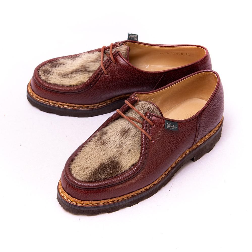 SANTONI BEAMS F 別注 スコッチモカシン デッキシューズ 85％以上節約 - 靴