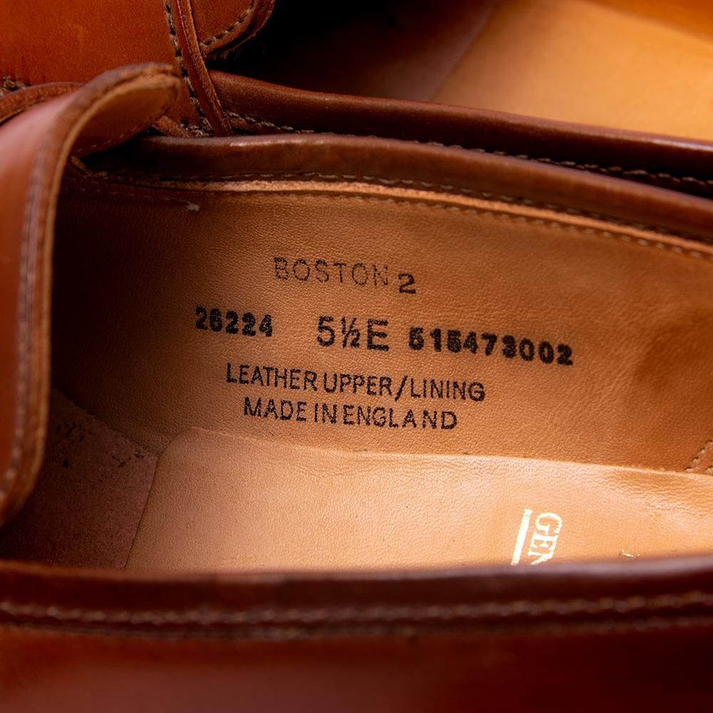 Crockett & Jones ボストン2 ウイスキーコードバン　5.5 クロケット＆ジョーンズ BOSTON2(ボストン) コインローファー